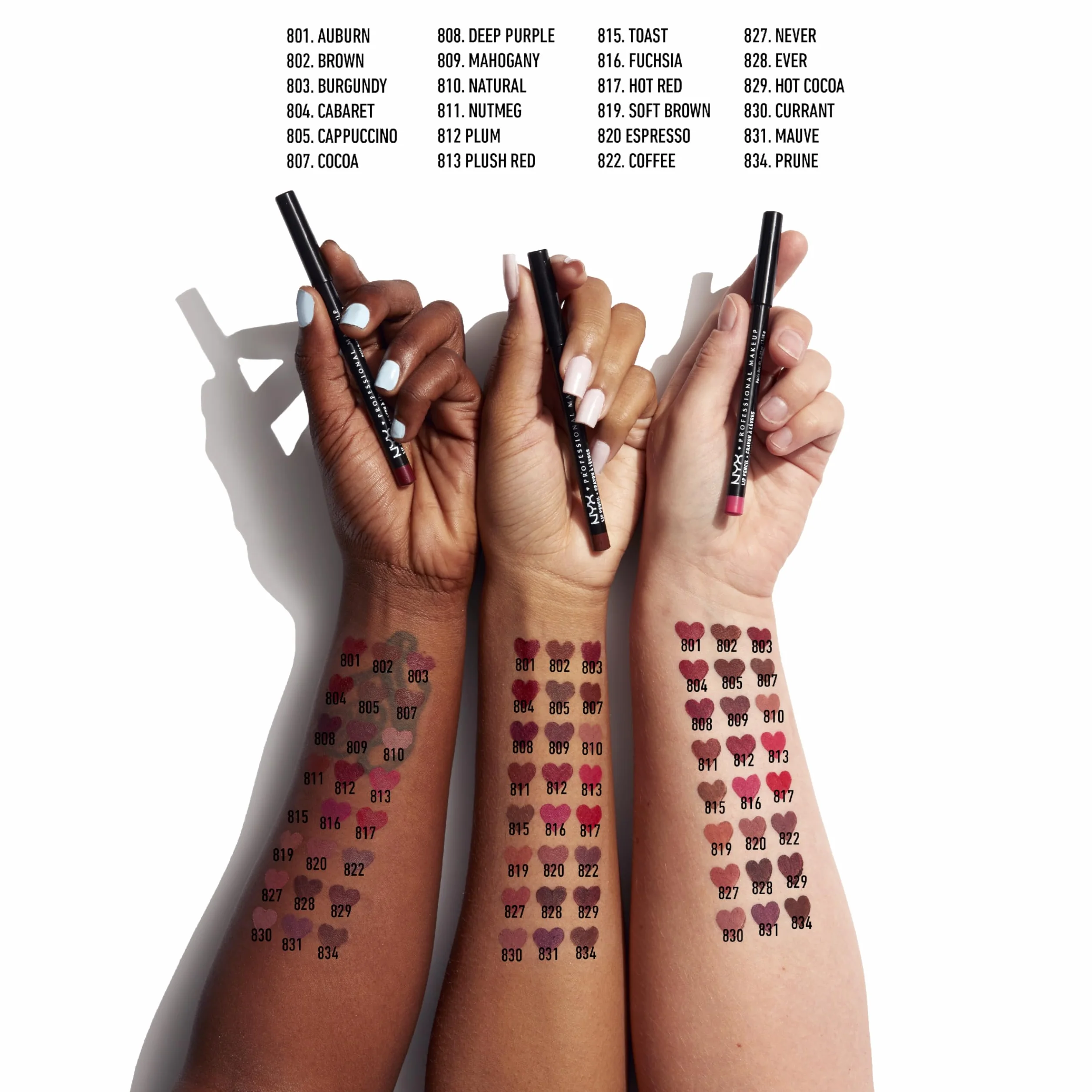 NYX Professional Makeup Slim Lip Pencil Nude Truffle - Crayon à lèvres longue tenue