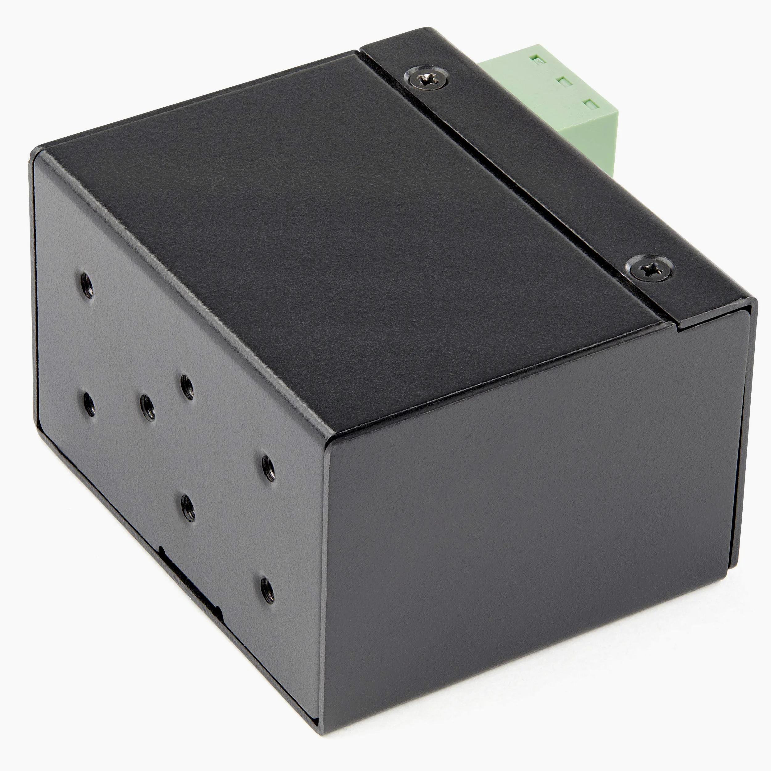 StarTech Convertisseur Fibre RJ45 Industriel, 100Mbps SFP (IMC100MSFP) | Monomode ou multimode, 18-36V CA/12-56V CC, IP-30, -40 à +75C, MTBF 500000h