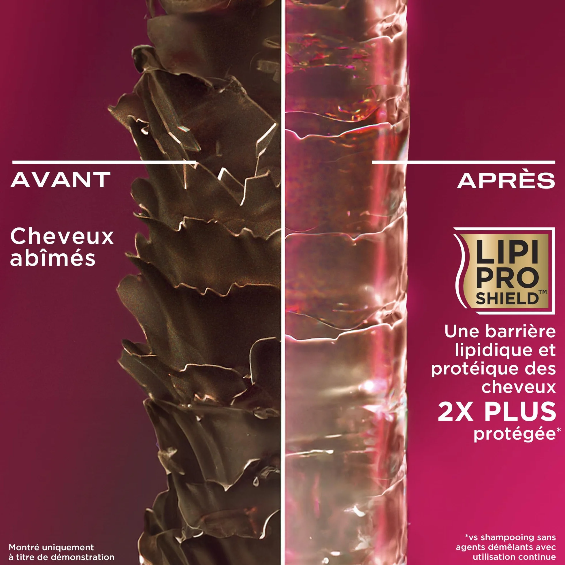 OGX Après-Shampooing Keratin Oil 385 ml Soin fortifiant cheveux cassants
