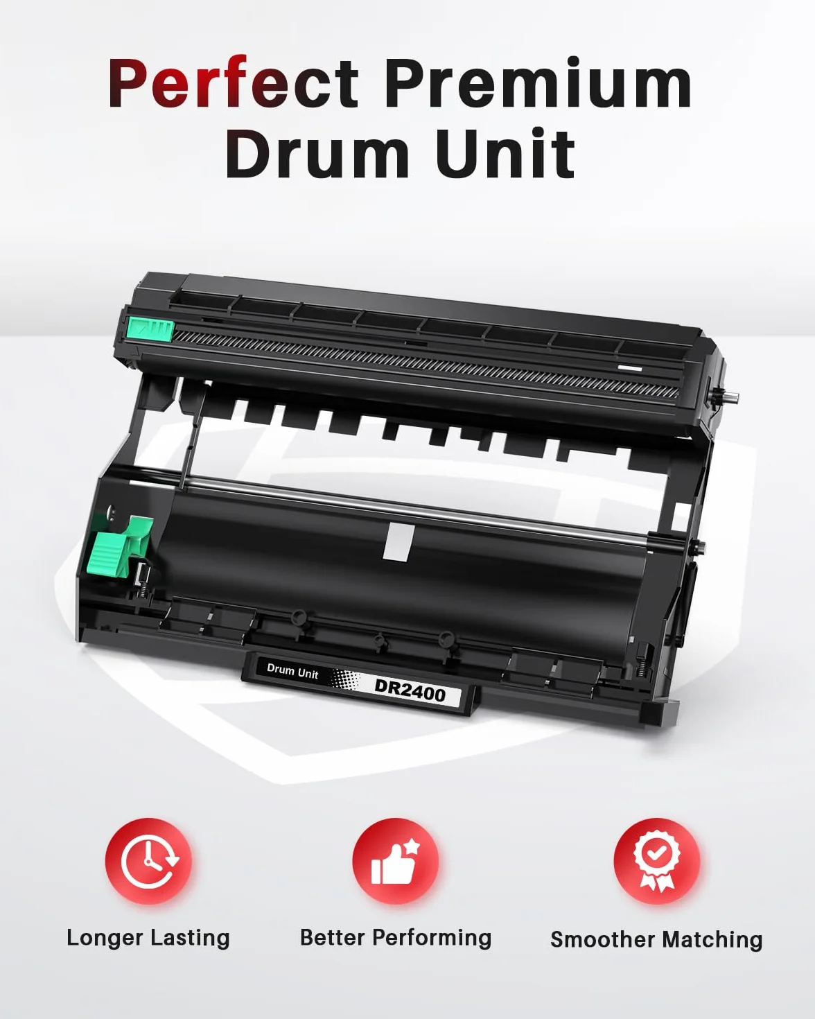 DR2400 DR-2400 Tambour Compatible Brother HL-L2310D HL-L2350DN HL-L2370DN HL-L2375DW DCP-L2510D DCP-L2530DW MFC-L2710DN MFC-L2730DW MFC-L2750DW