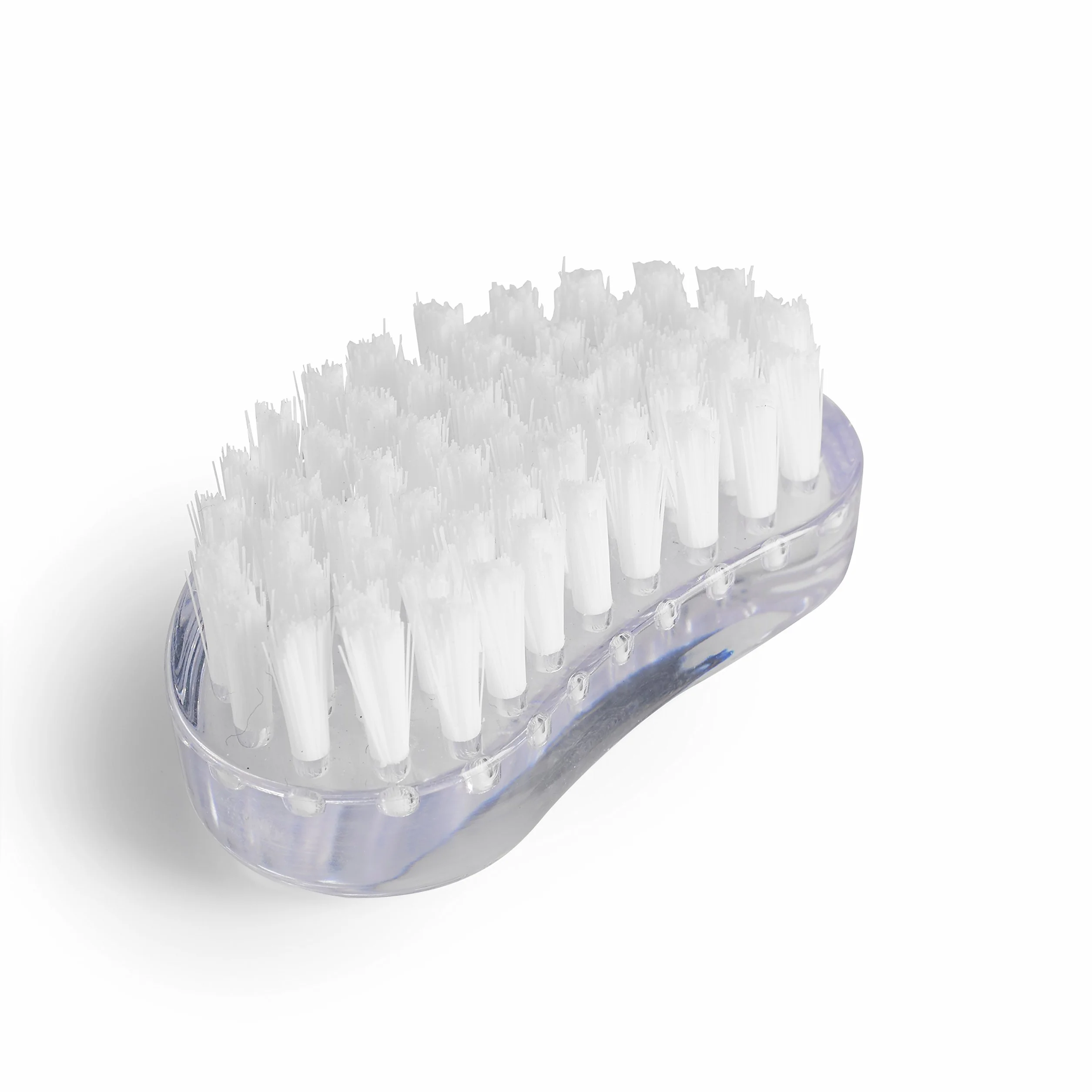 Manicare Brosse à ongles en plastique hygiénique poils solides fermes nettoyer saleté graisse sous ongles mains pieds
