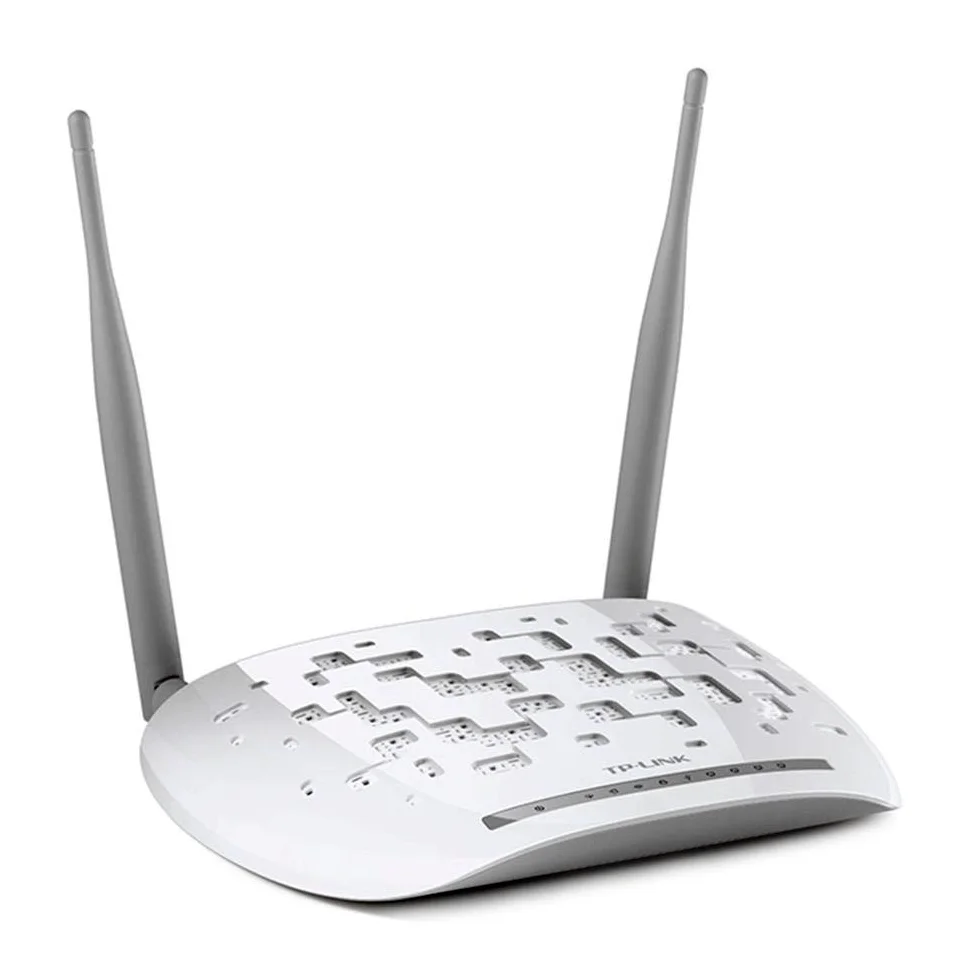 TP-Link 300 Mbps Wireless N USB VDSL/ADSL Modem Router, Single-Band, Broadband Speed Up To 100 Mbps, Versatile Connectivity, 4xFast Ports, USB 2.0, TP-Link Tether App, Easy setup(TD-W9970)
