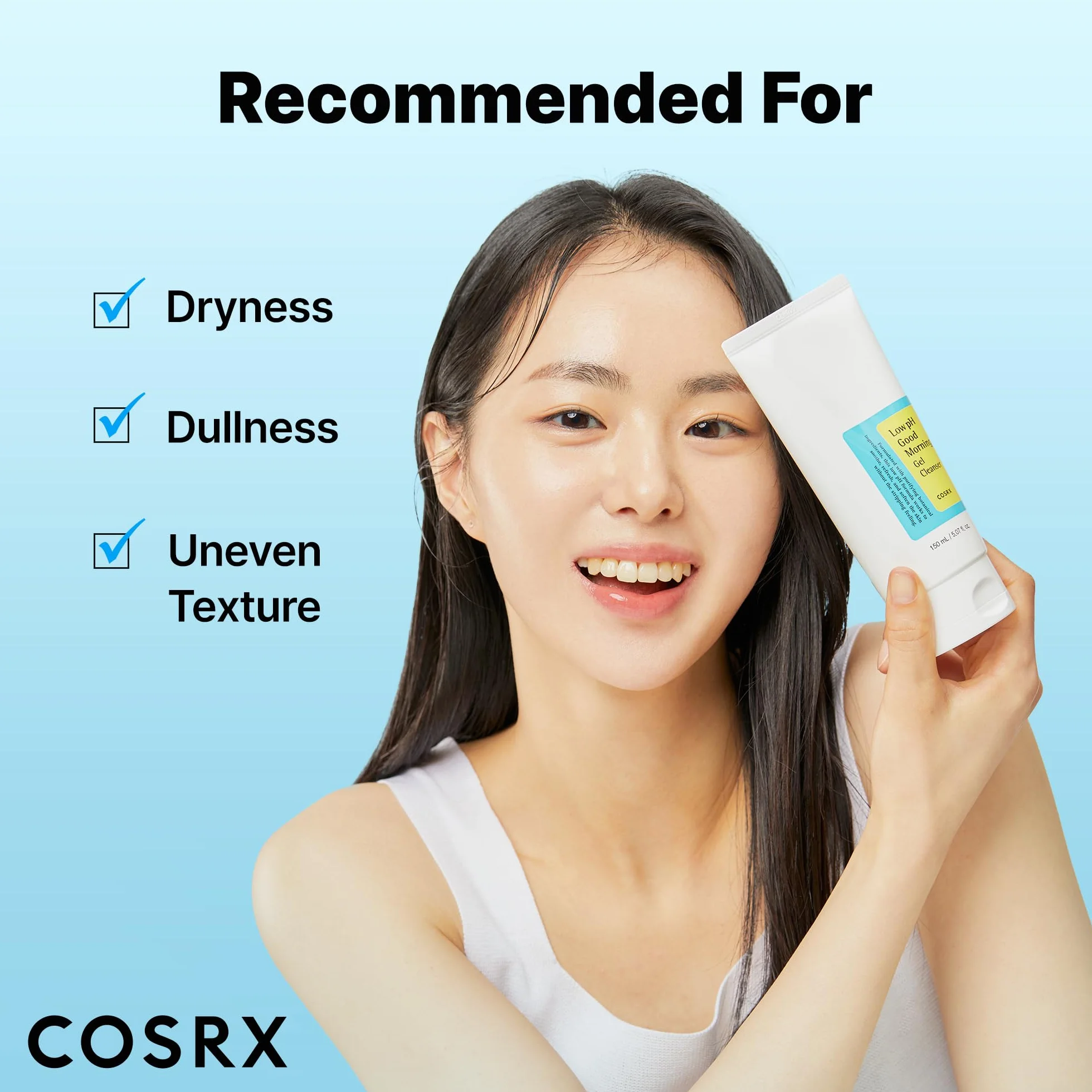 COSRX Bas pH Bon Matin Gel Nettoyant 150ml
