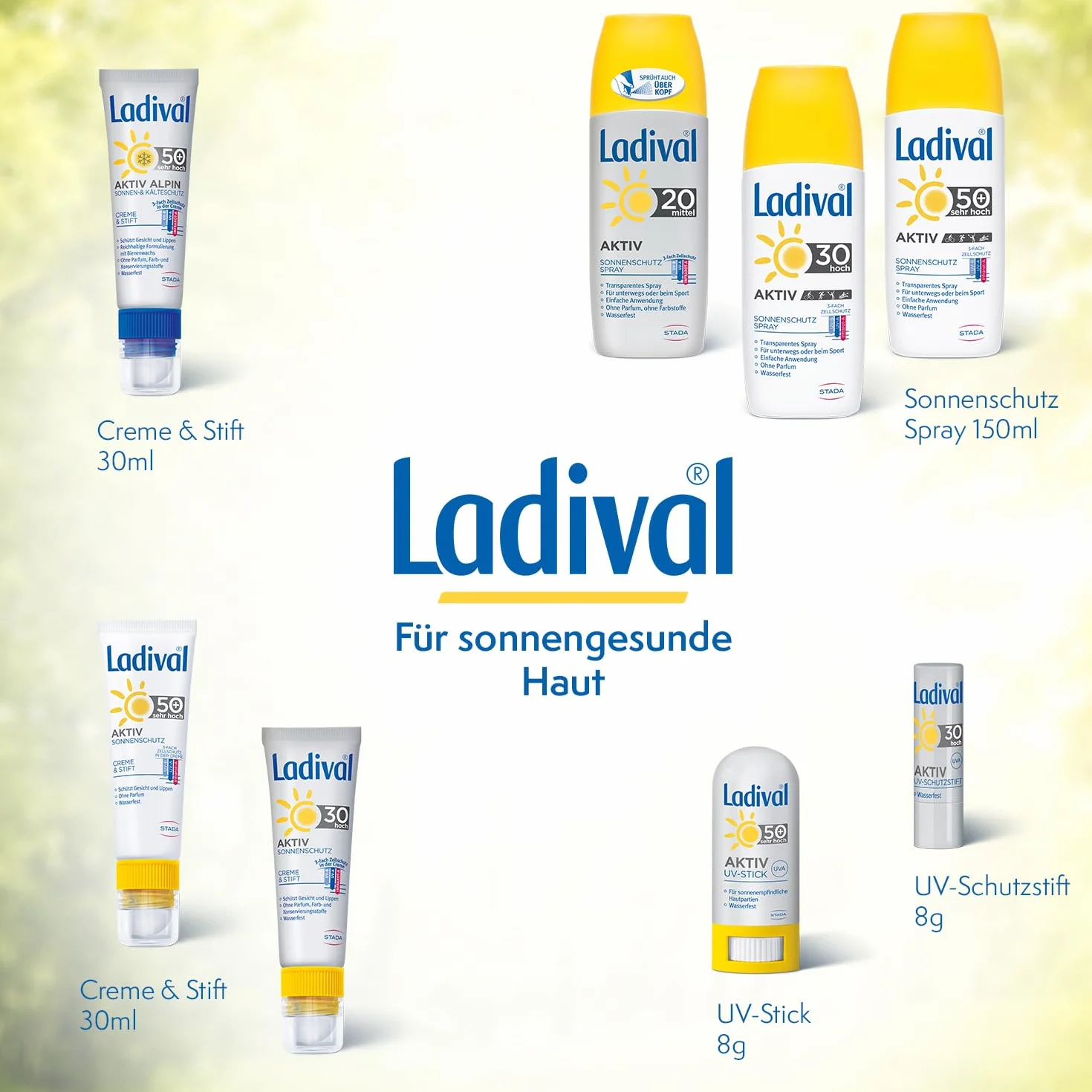 LADIVAL Protection UV SPF 30 4,8 g