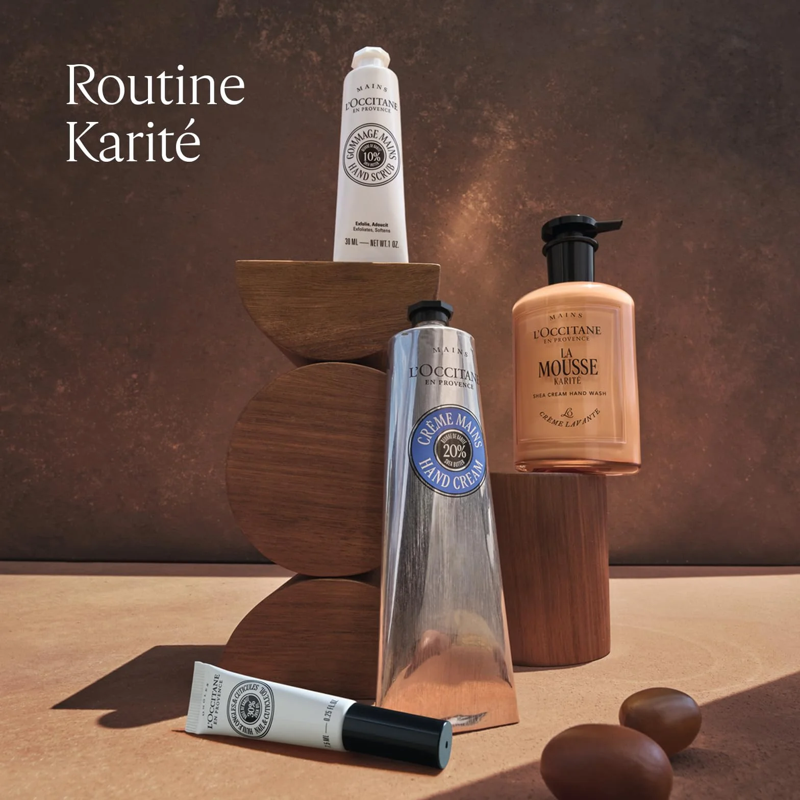 L'OCCITANE Huile Ongles & Cuticules Karité 7,5 ml Fortifie et nourrit Fabriqué en France