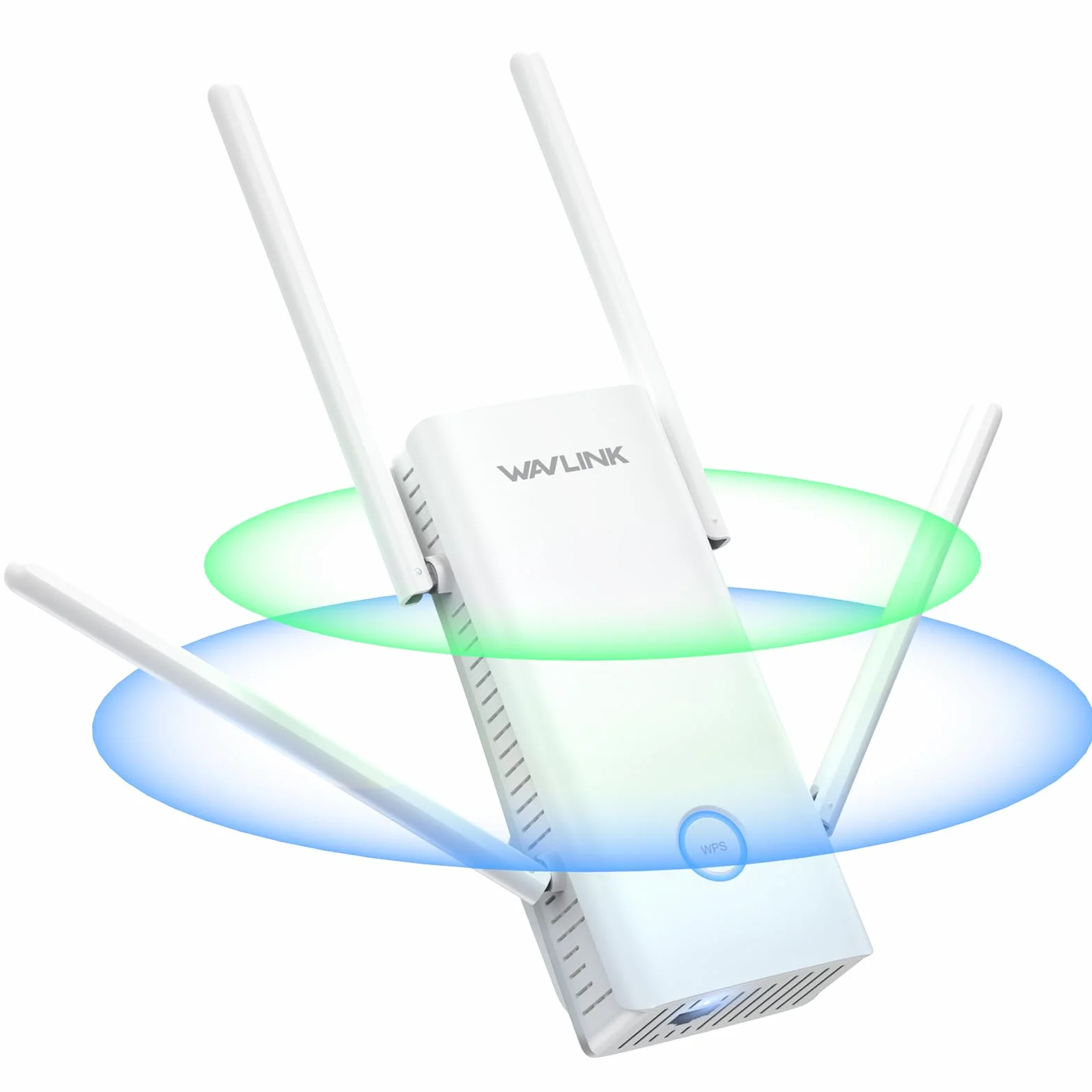 WAVLINK AX3000 Double Bande Wi-FI 6 Range Extender, amplificateur WiFi Extender, répéteur WiFi avec Port Gigabit, 4 antennes 5 dBi, Prend en Charge Le Mode répéteur/AP/routeur/Maille, Installation