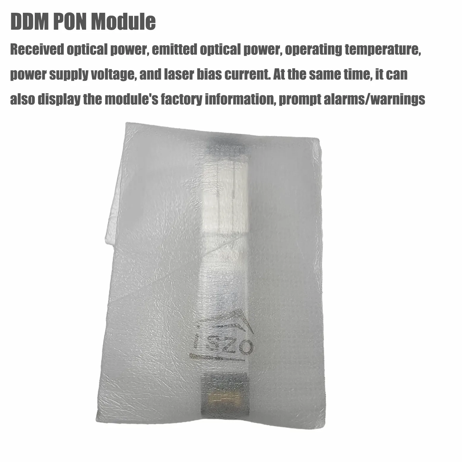 iszo 1,25 G/2,5 G XPON/GPON/EPON ONU, SFP Stick ONU, prend en charge la modification MAC SN LOID, port SFP, pour commutateur réseau/routeur/convertisseur de média