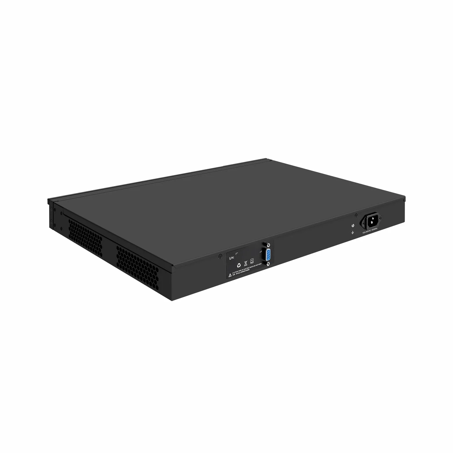 1U Rack Mount Firewall Appliance, PFSense, Mikrotik, OPNsense, VPN, Network Router PC, N150, RJ53, 4 x 2.5GbE LAN POE ETH0-3, Console, HDMI, TPM2.0, 0 RAM, 0 Storage, Barebone No System