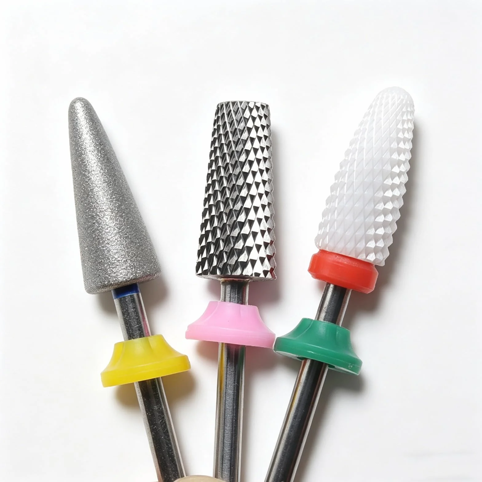 Tofficu 100 Pièces Cache-poussière pour Perceuse à Ongles en Plastique, Protection Rapide