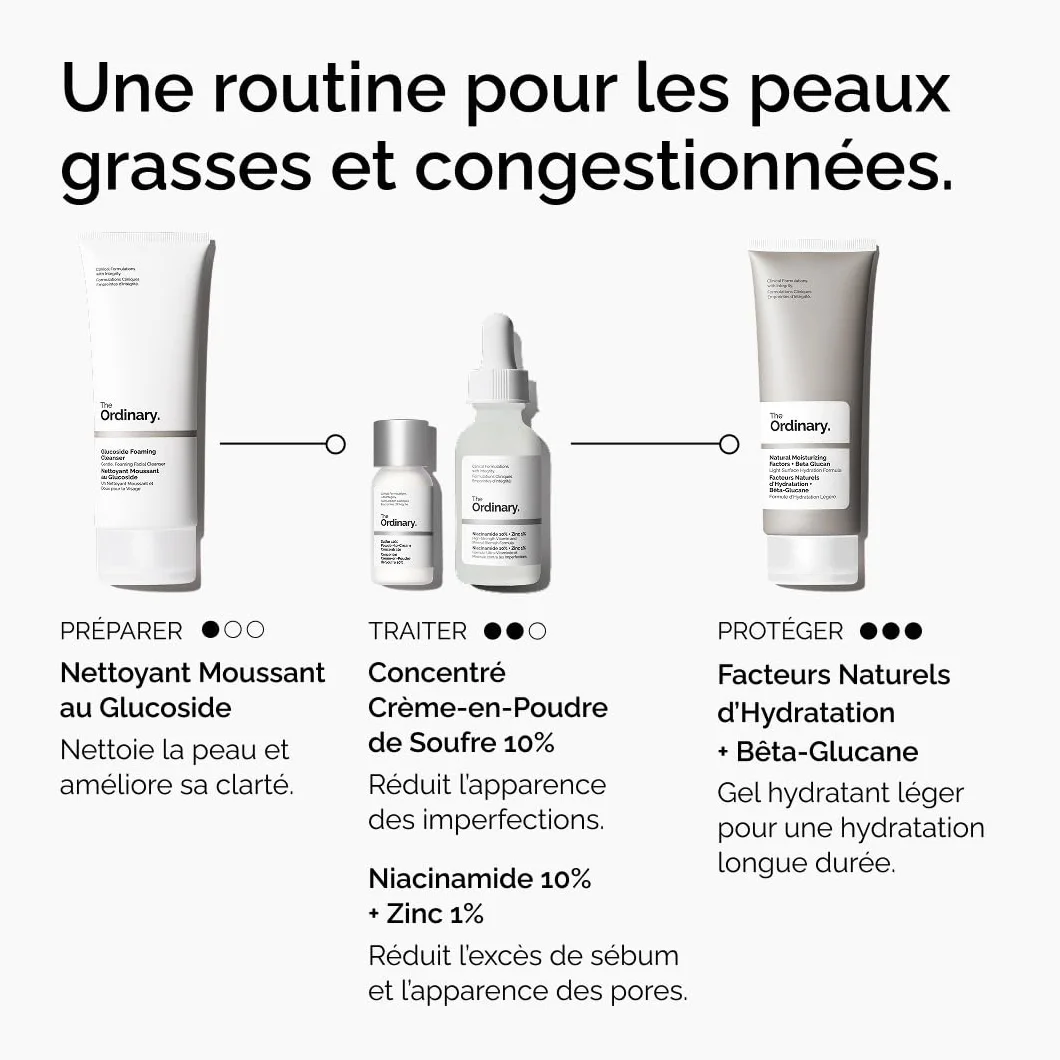 The Ordinary Soufre 10% Crème-en-Poudre Traitement imperfections 5 g