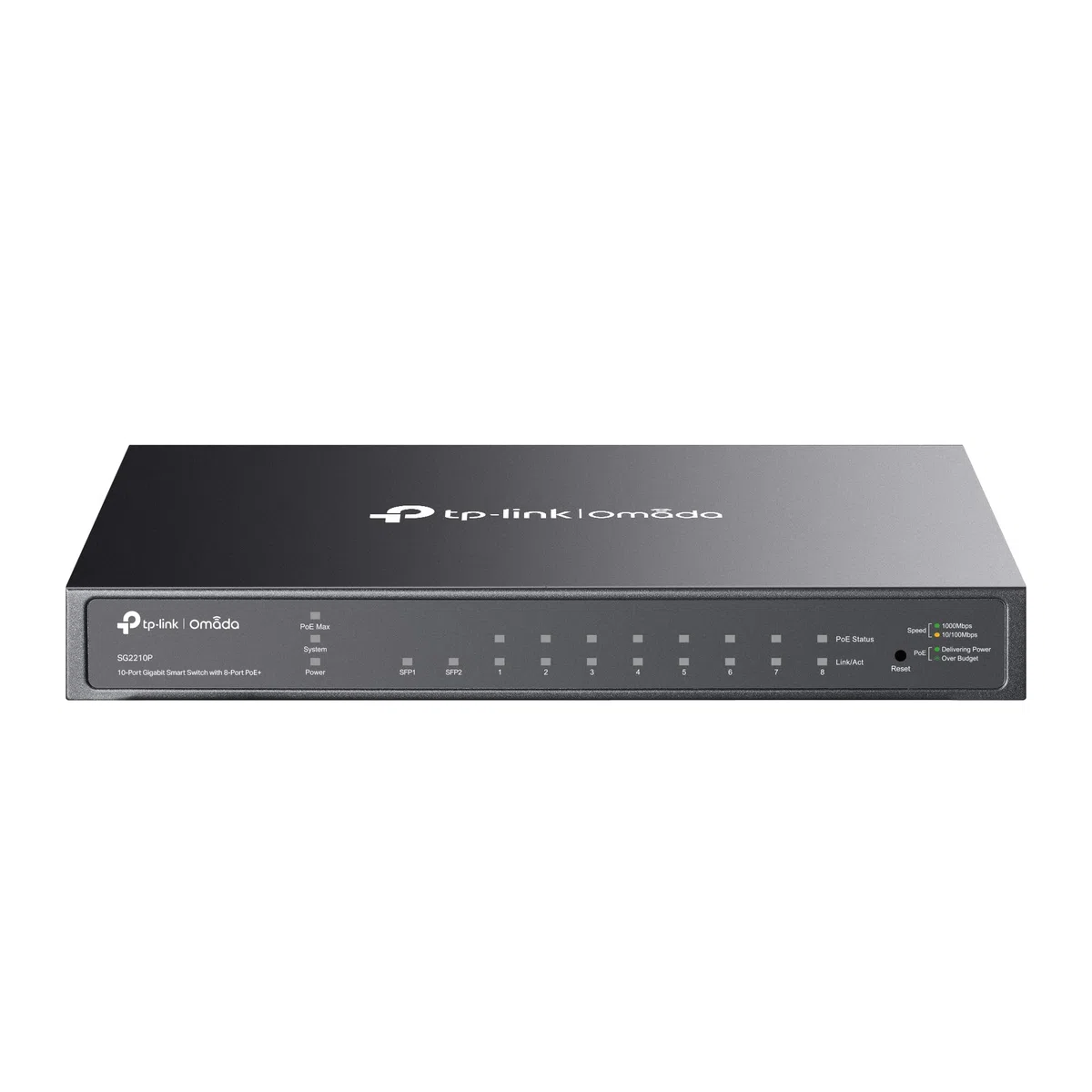 TP-LINK TL-SG2210P 8X Port Gigabit-Switch Smart Managed PoE 2xSFP