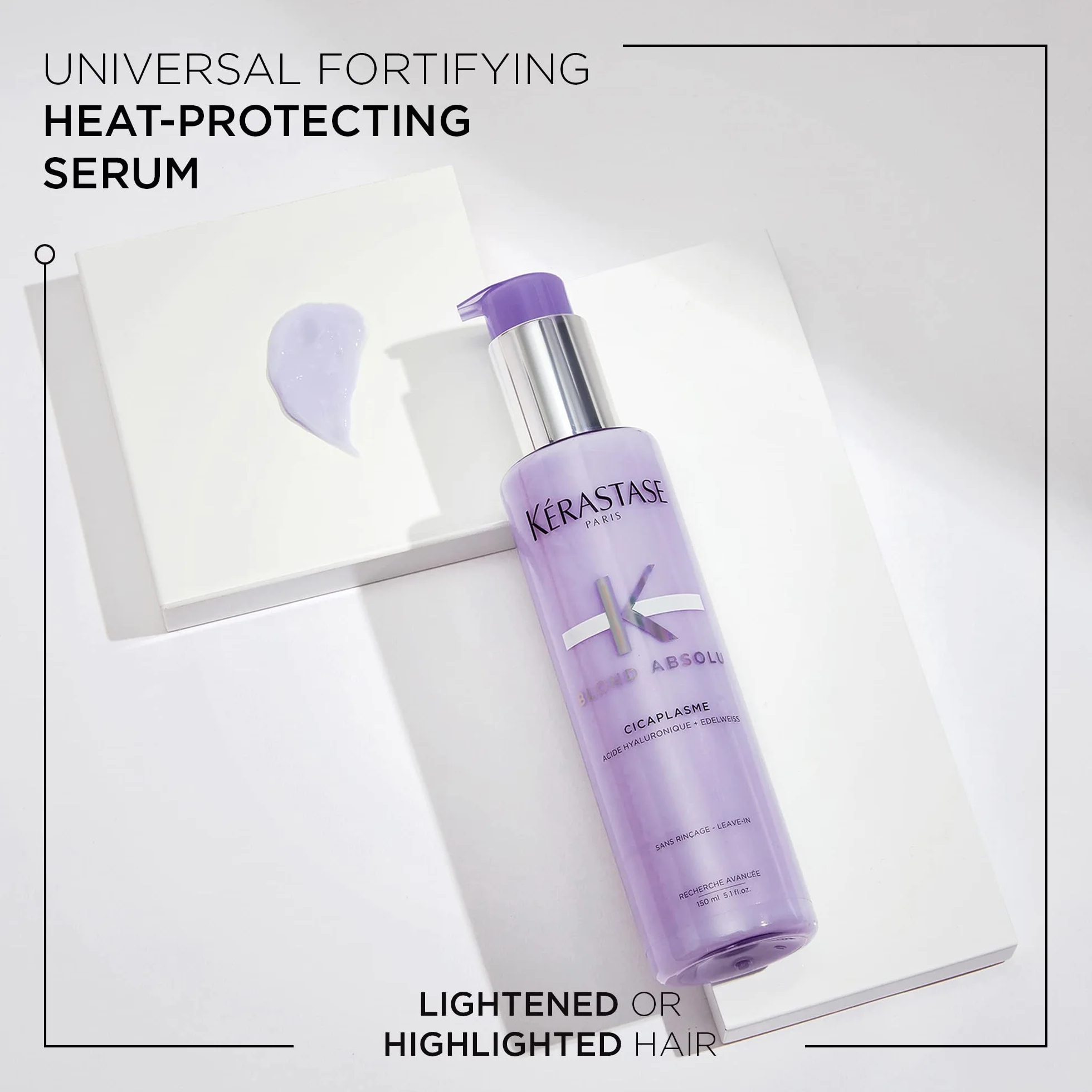 KÉRASTASE Blond Absolu Cicaplasme Sérum Capillaire Thermo-Protecteur Cheveux Blonds Décolorés 150 ml