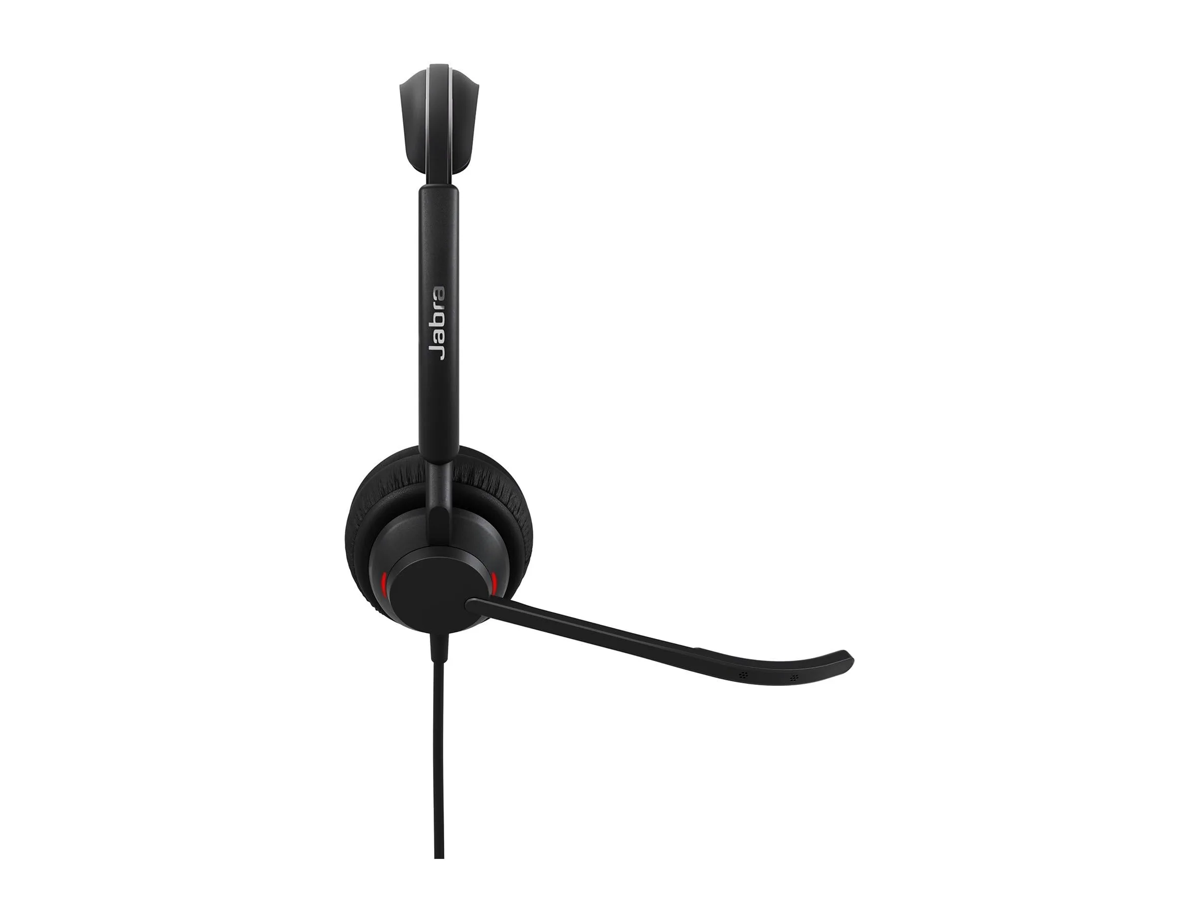 Jabra Engage 50 II - Micro-casque filaire stéréo avec contrôle d’appel Link - 3 micros à réduction de bruit, ultra-léger, USB-A - Certifié MS Teams, fonctionne avec toutes les plateformes - Noir