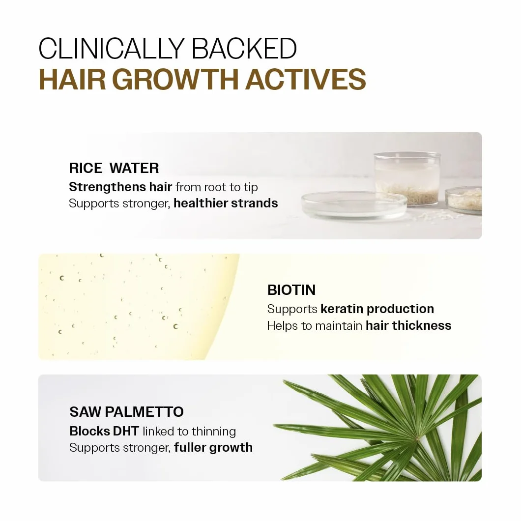 Bare Anatomy Sérum de Croissance des Cheveux Avancé Roll-On 25 ml 3% Rédensyl 4% Anagaine 2% Baïcapil 5% Romarin
