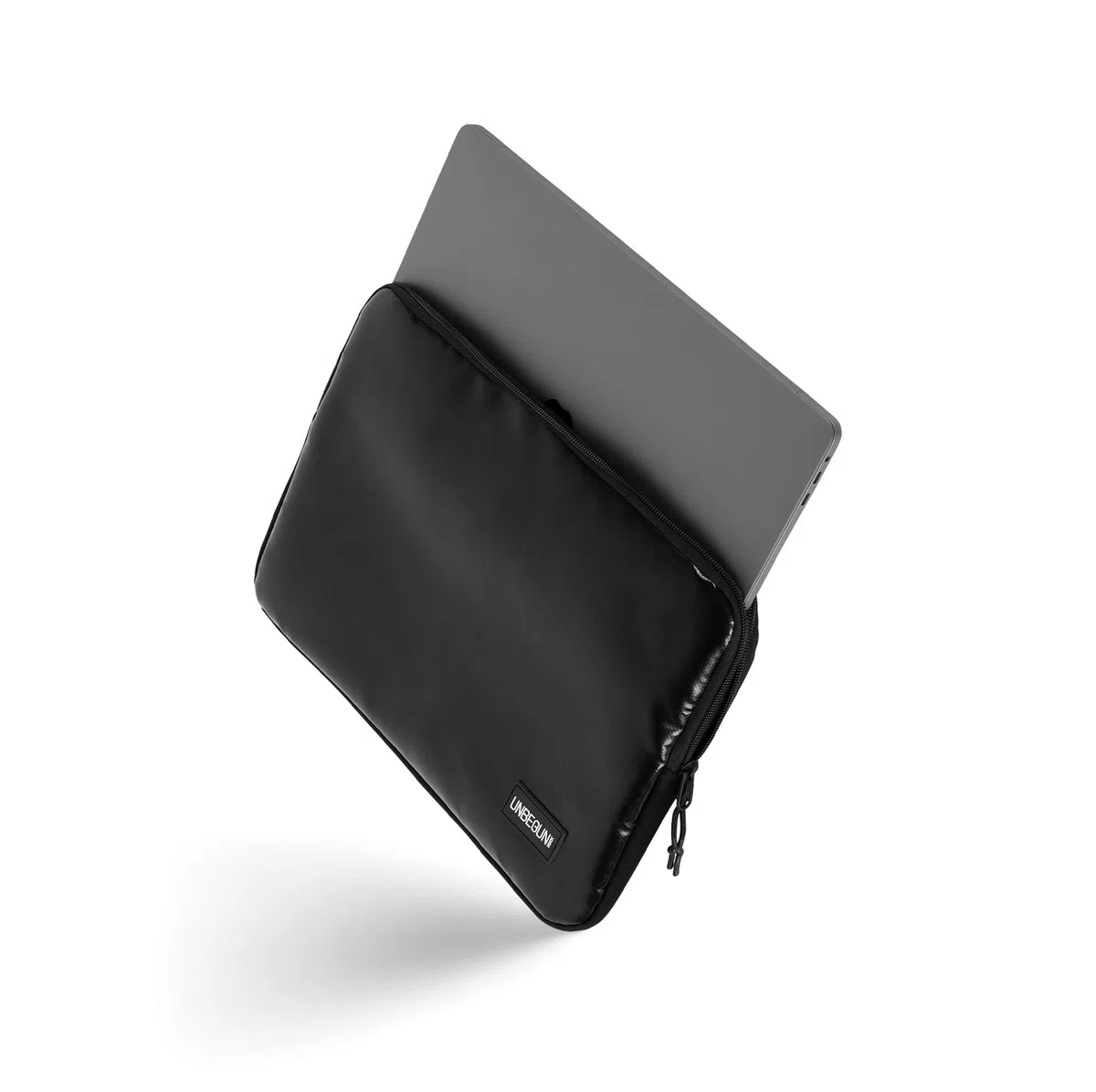 Coque pour MacBook Pro 13" en tissu upcycled (durable) - Housse pour ordinateur portable noire pour MacBook Pro 13" (2018/2019/2020)