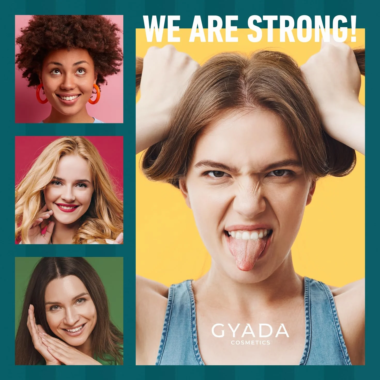 GYADA COSMETICS Shampooing fortifiant à la spiruline cheveux cassants clairsemés 250 ml
