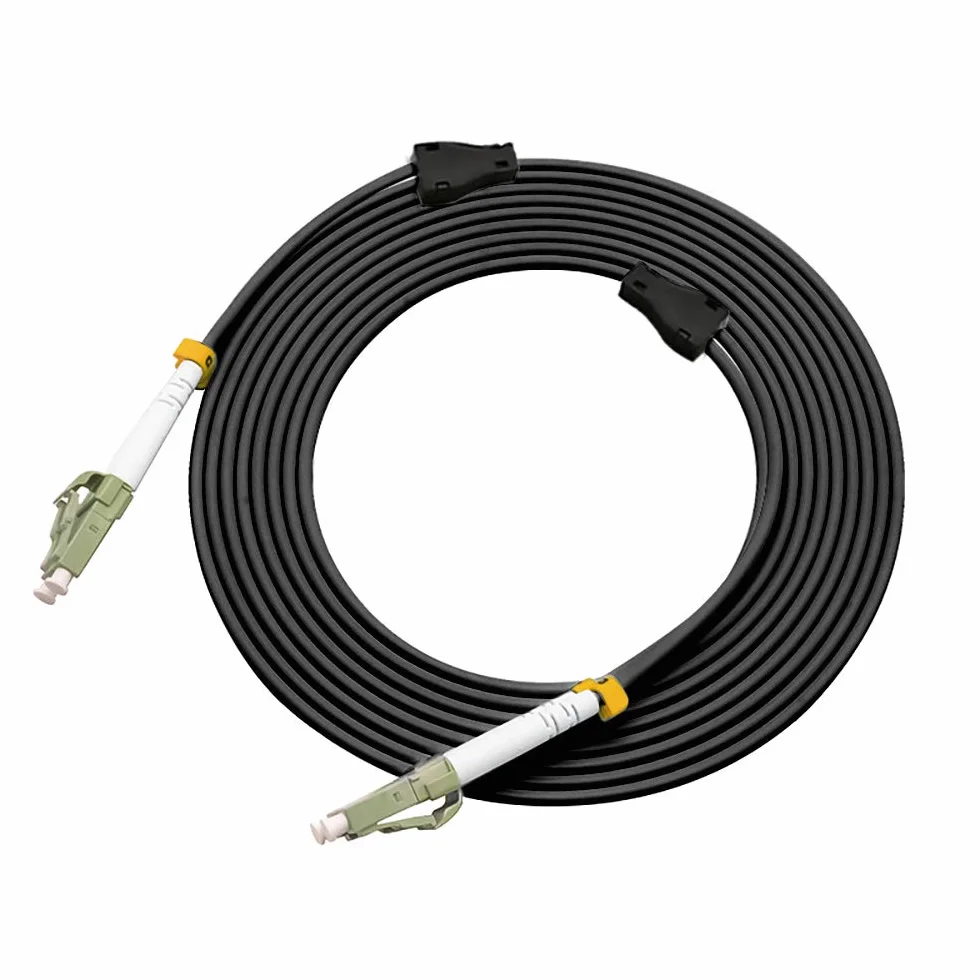 CDL Micro Câble de raccordement fibre optique multimode LC vers LC 10G OM3 50/125 20 m