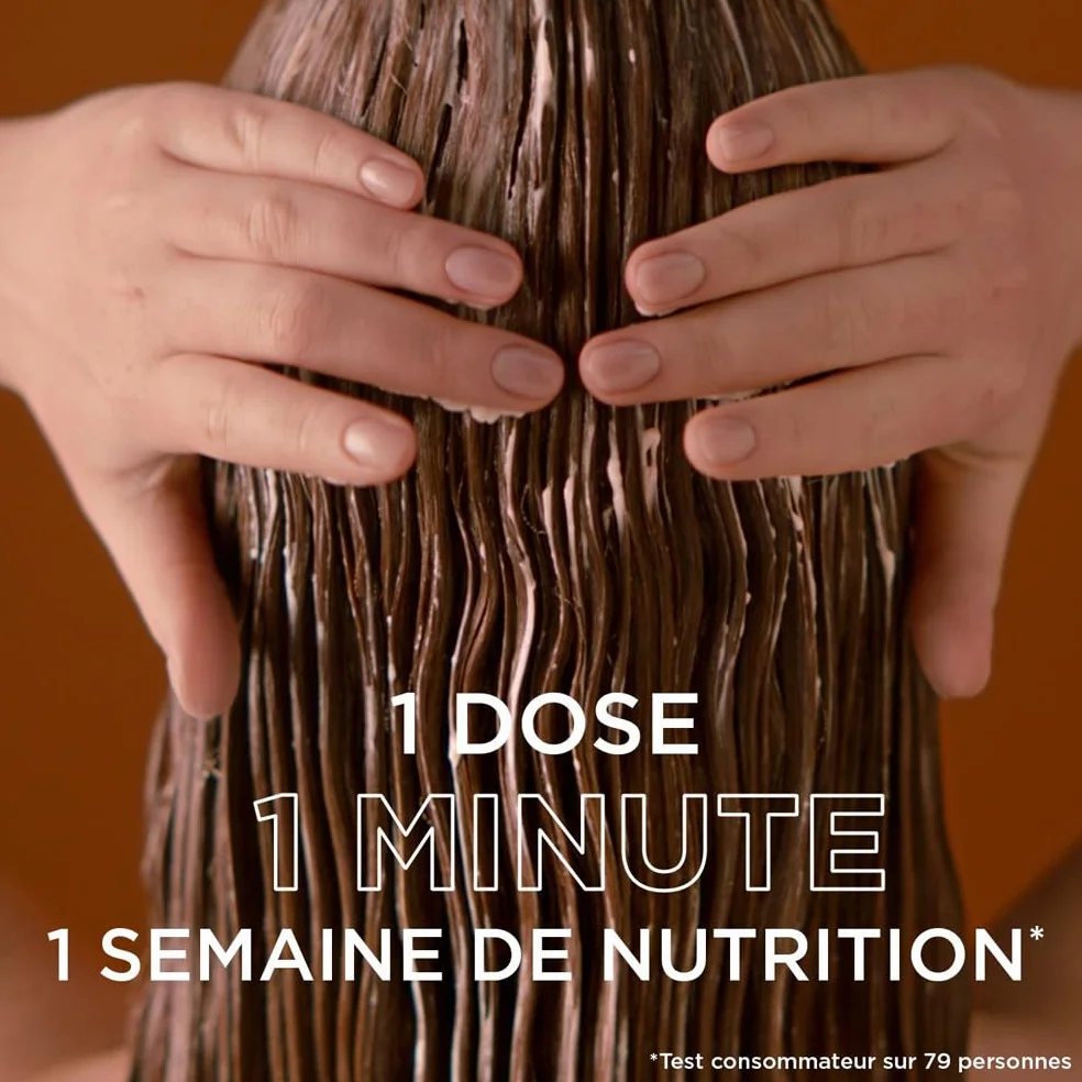Garnier Ultra Doux Masque Remède Reconstituant Gelée Royale Miel Propolis Cheveux Fragiles Cassants Sans Parabène 340 ml