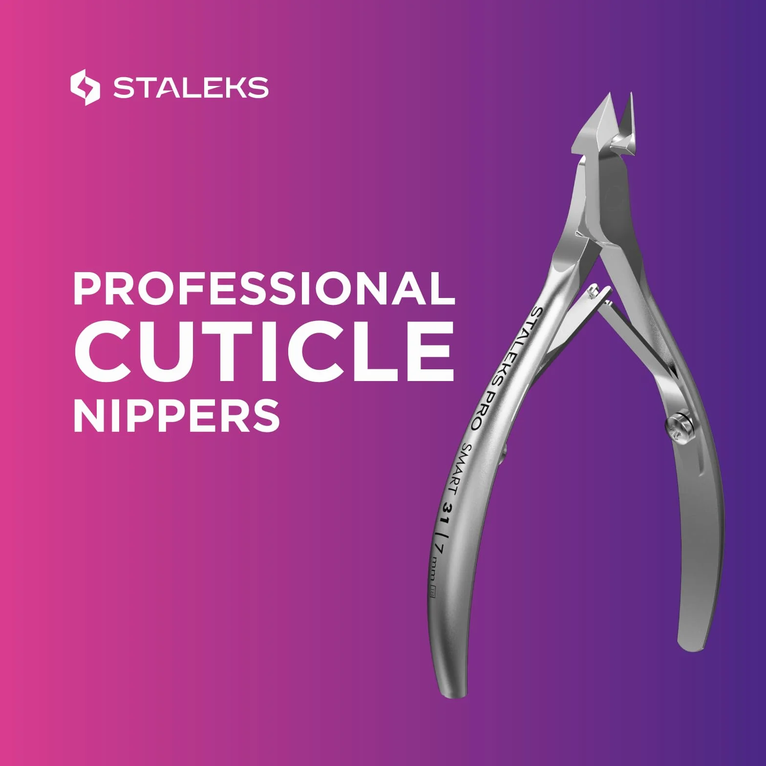 STALEKS Pince à ongles professionnelle Smart 31 7 mm