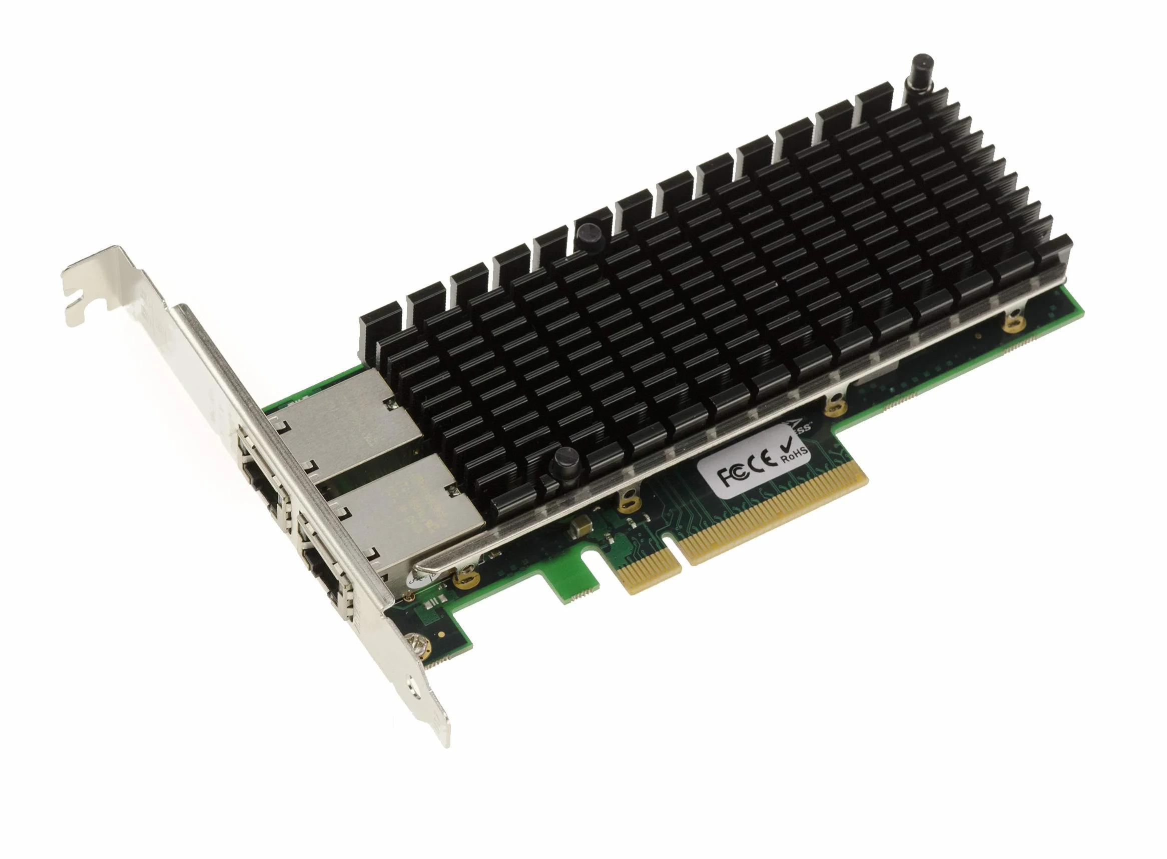 KALEA-INFORMATIQUE Carte réseau PCIe Dual 10G RJ45 X540 | Carte réseau PCIe double port 10G RJ45 Intel X540