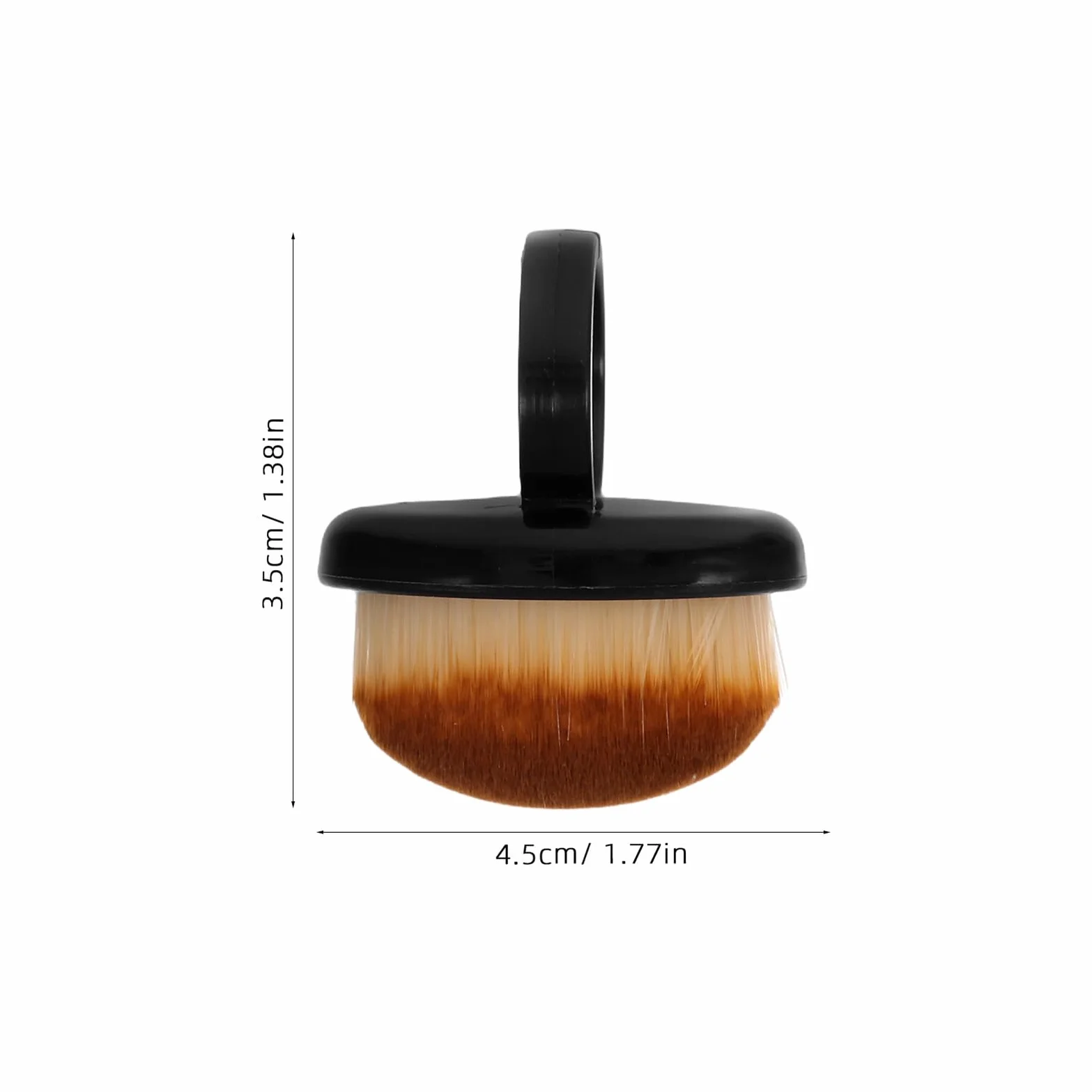 Brosse À Ongles Douce 3 Pièces Poils Souples Pinceaux Manucure Dépoussiérant Portable Nettoyage Soin