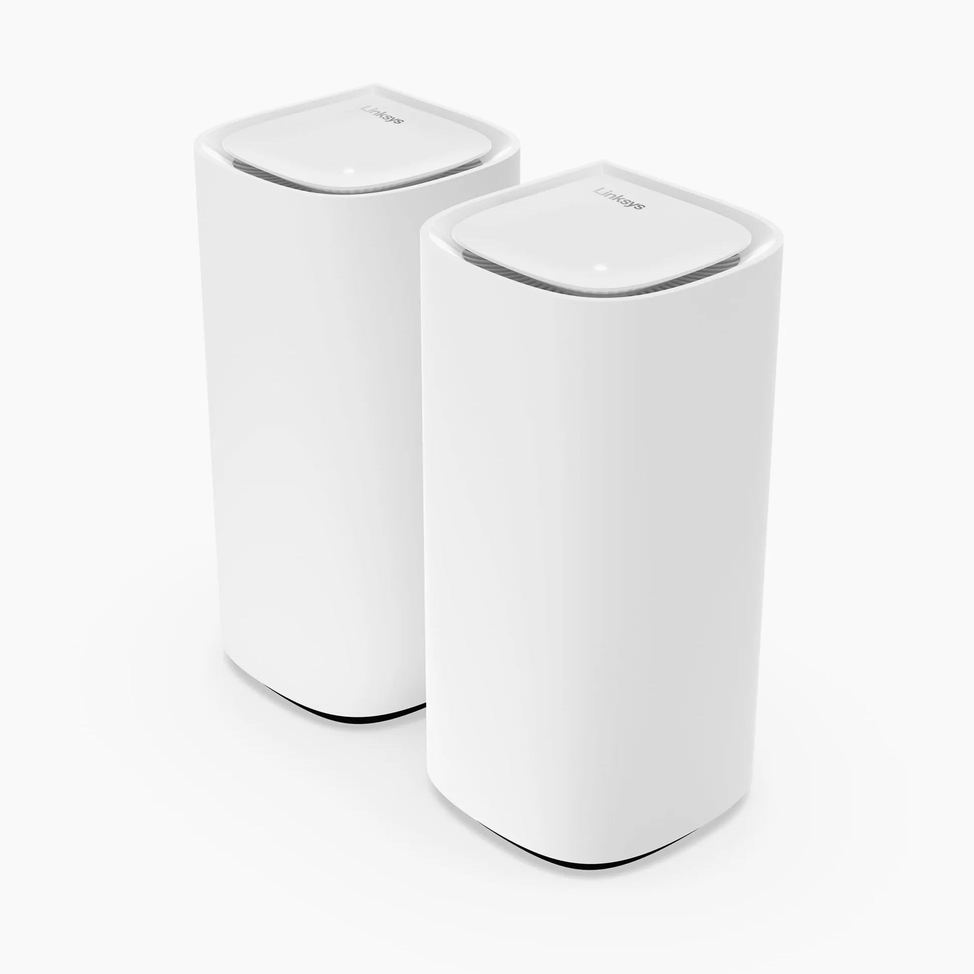 Linksys Système WiFi 6E Mesh Linksys Velop Pro MX6202-KE – Routeur Cognitive Mesh 6 GHz et 5,4 Gbit/s – Couverture Multiroom jusqu’à 550 m² et 400 appareils – Lot de 2
