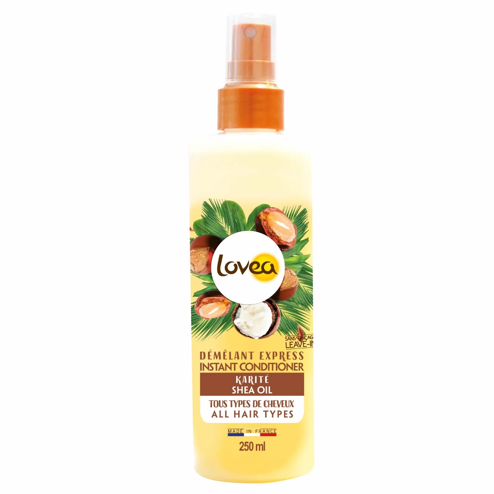 LOVEA Démêlant Express au Karité 250 ml Fabriqué en France