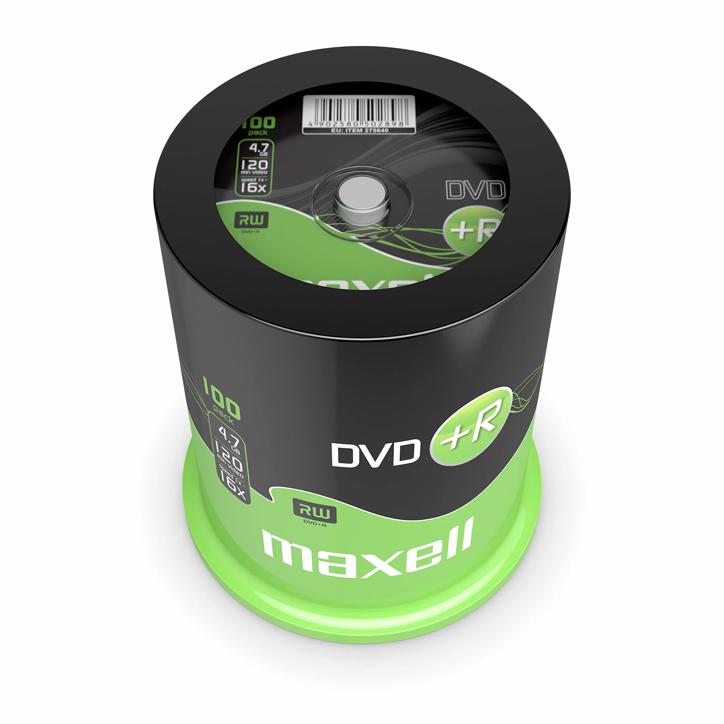 DVD+R 4.7GB 16x Spindle 100
