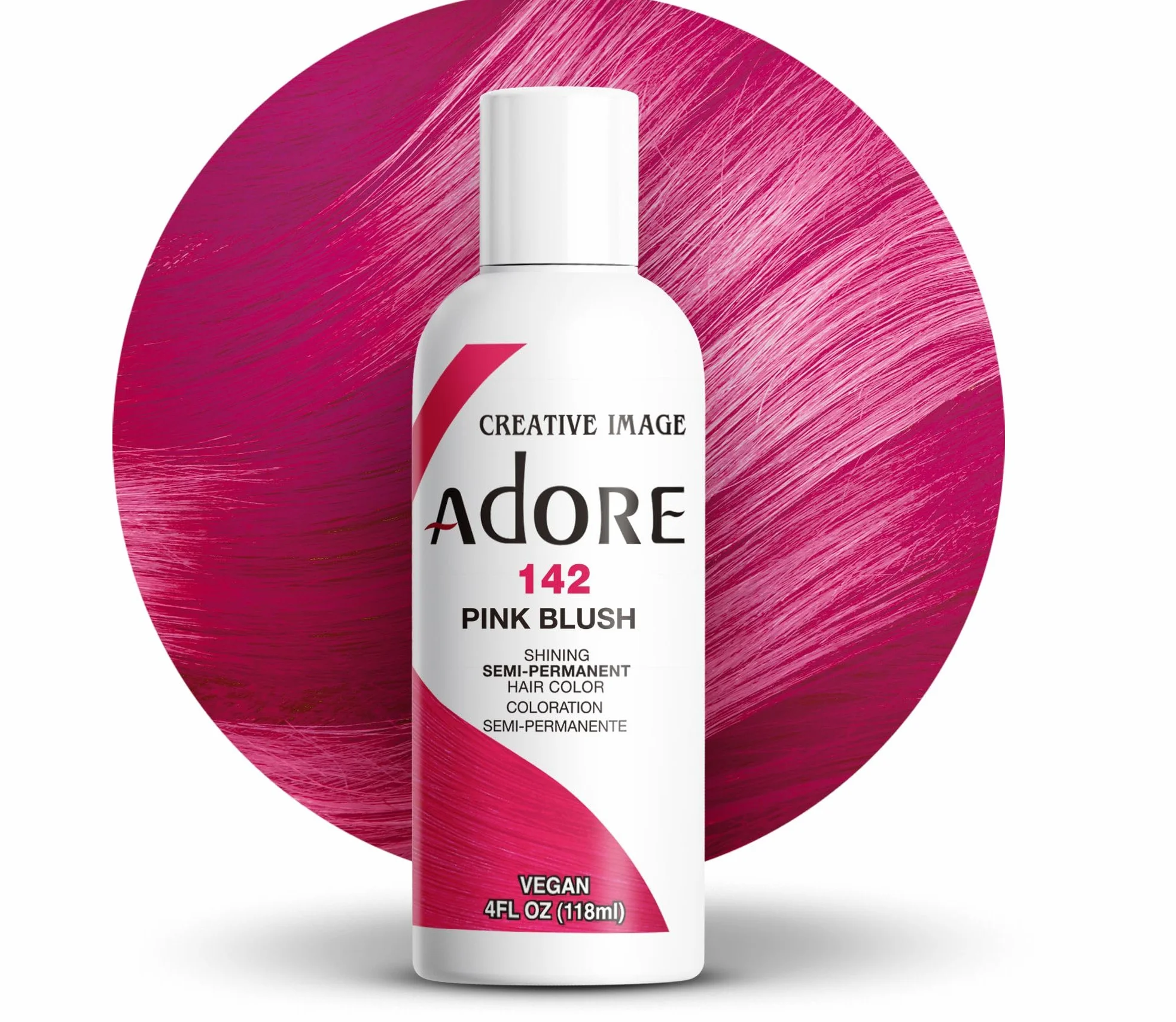 Adore Coloration semi-permanente brillante 142 Pink Blush