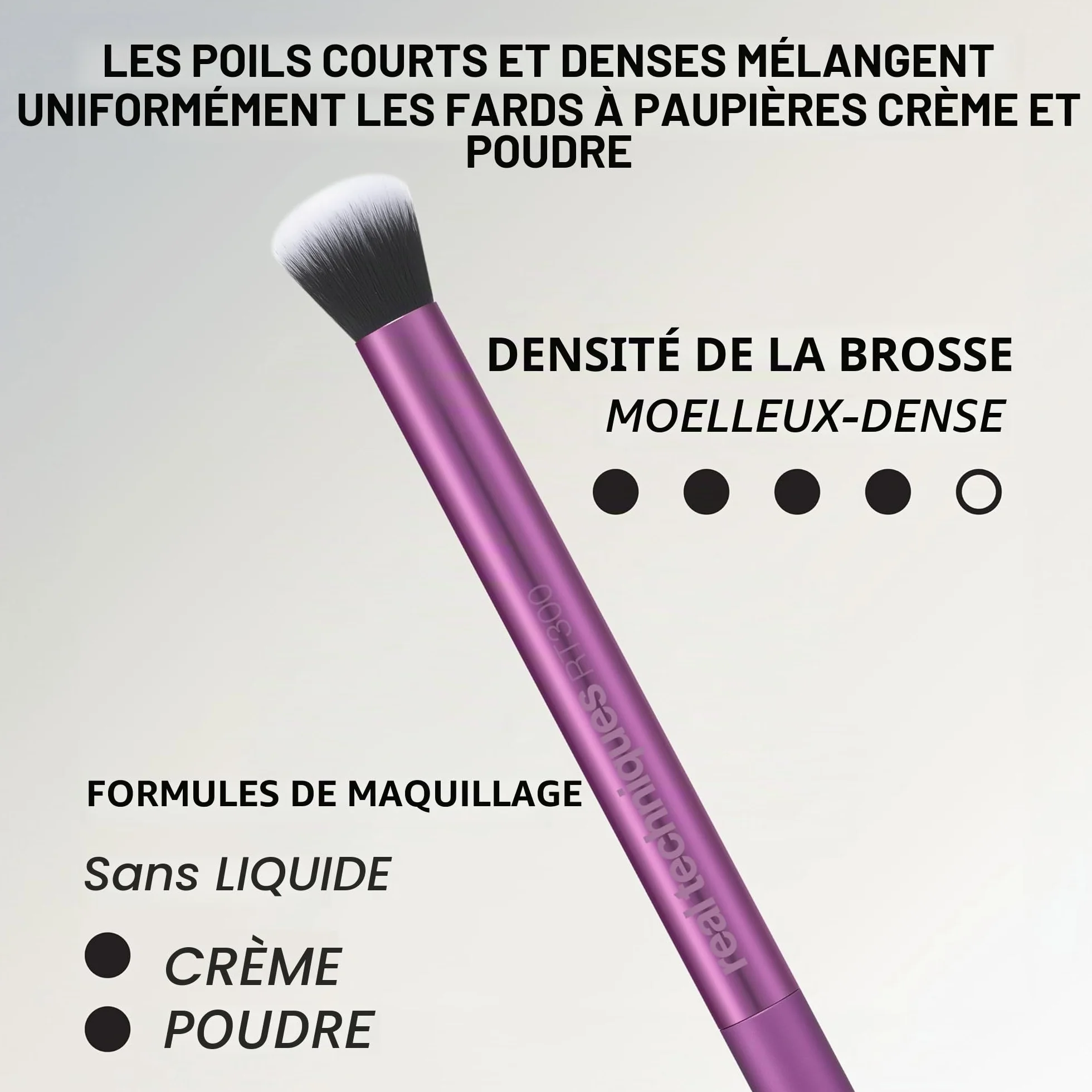 Real Techniques Kit Everyday Essentials 6 pièces pinceaux maquillage éponges teint