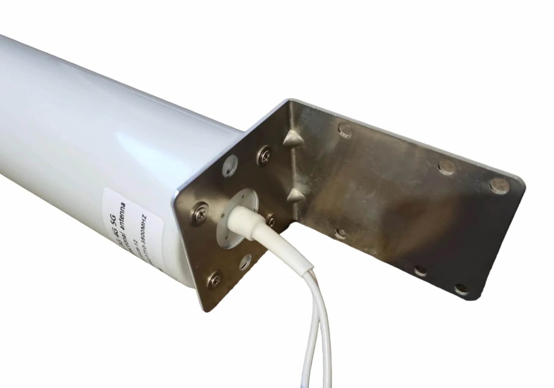TKSTAR Antenne extérieure LTE 4G 5G MIMO 2X SMA blanche Amplificateur avec câble d'extension de 2 x 3 m avec support mural Convient pour Fritzbox 6850 5G Nighthawk M5