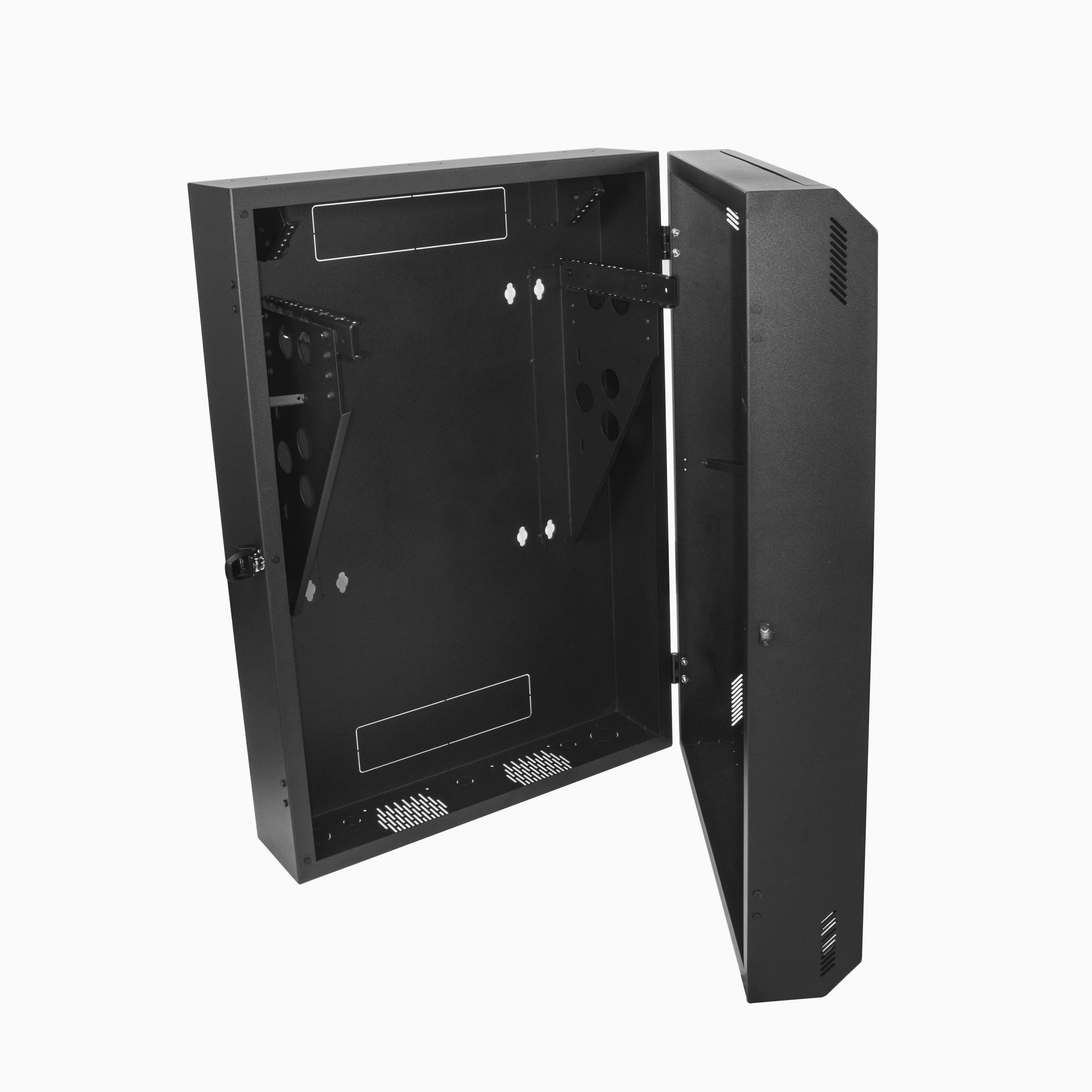 StarTech Armoire Reseau Murale 6U, 19", 76,2cm de Profondeur (RK630WALVS) | Rack vertical, Baie de brassage, Salle de serveurs, Verrouillable, Ventilation