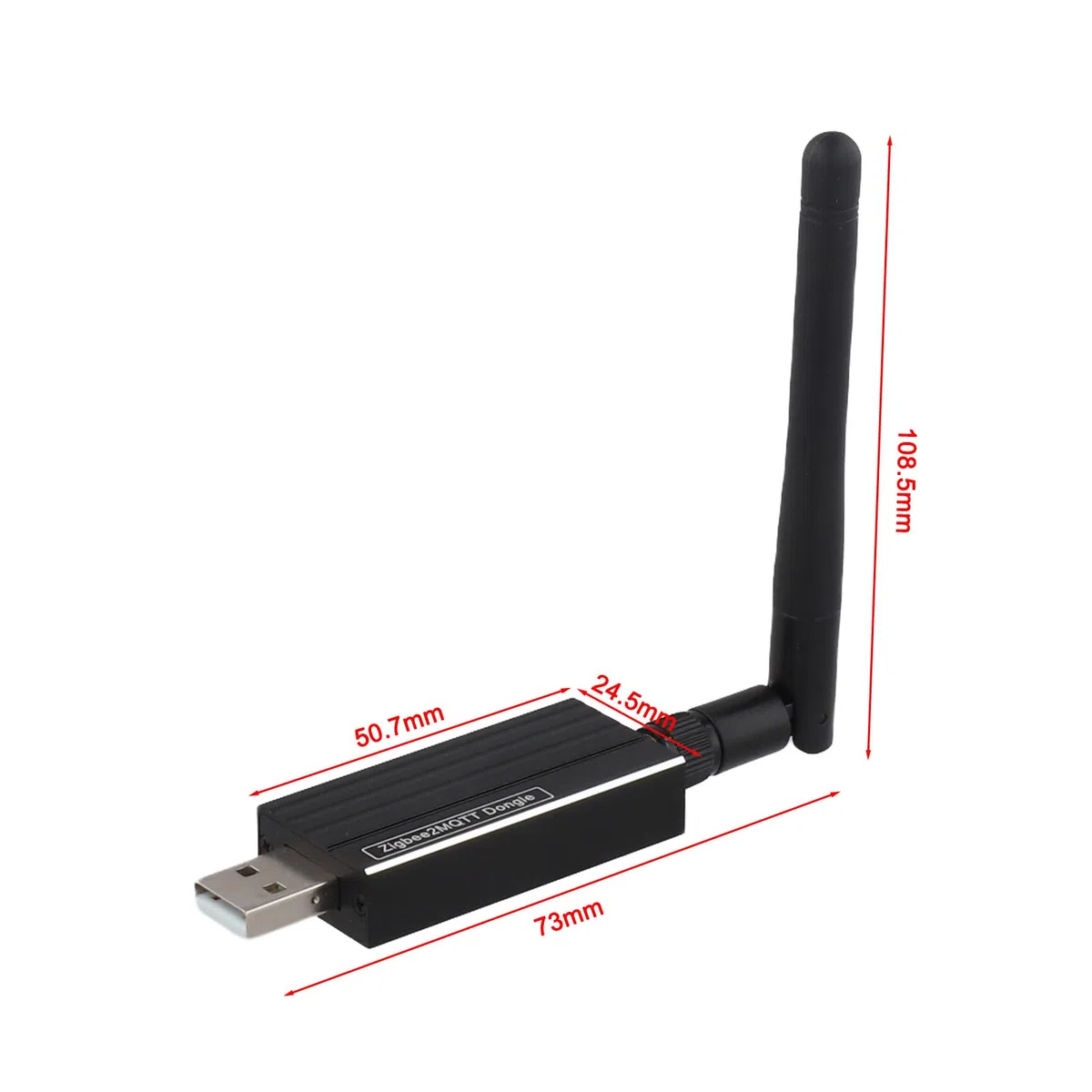 pour Zigbee 3.0 USB Dongle, Smart for Gateway ZBDongle-E Bridge pour USB ZigBee Hub Smart Home avec antenne, Passerelle pour ZigBee pour Home Assistant