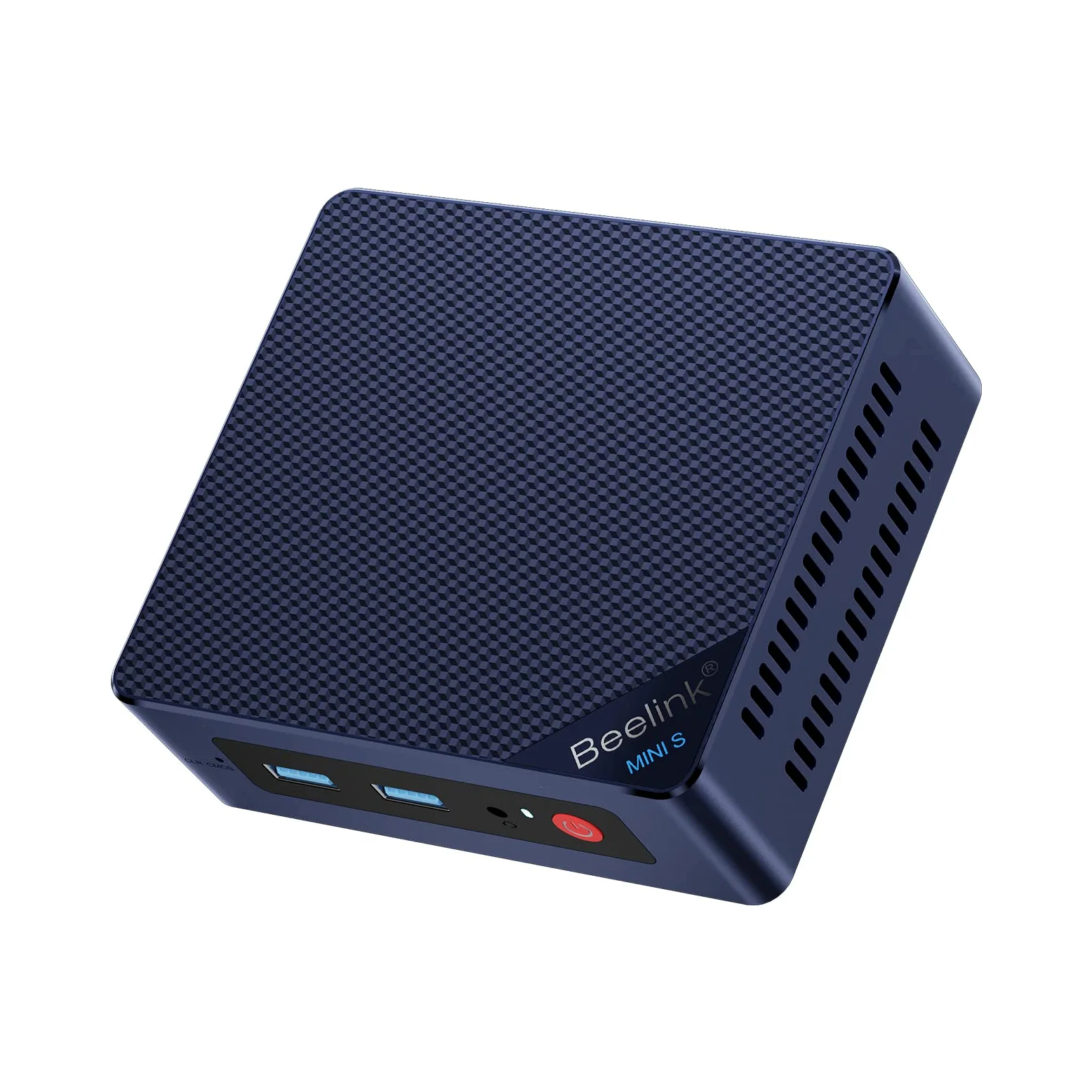 Beelink Mini S12 Mini PC, Intel Alder Lake-N N95 (4C/4T, jusqu'à 3,4 GHz) 16Go DDR4 RAM 500Go M.2 2280 SSD, Mini Ordinateur de Bureau 4K 60Hz Dual HDMI, WiFi5, Bluetooth 4.2, 2.5G LAN