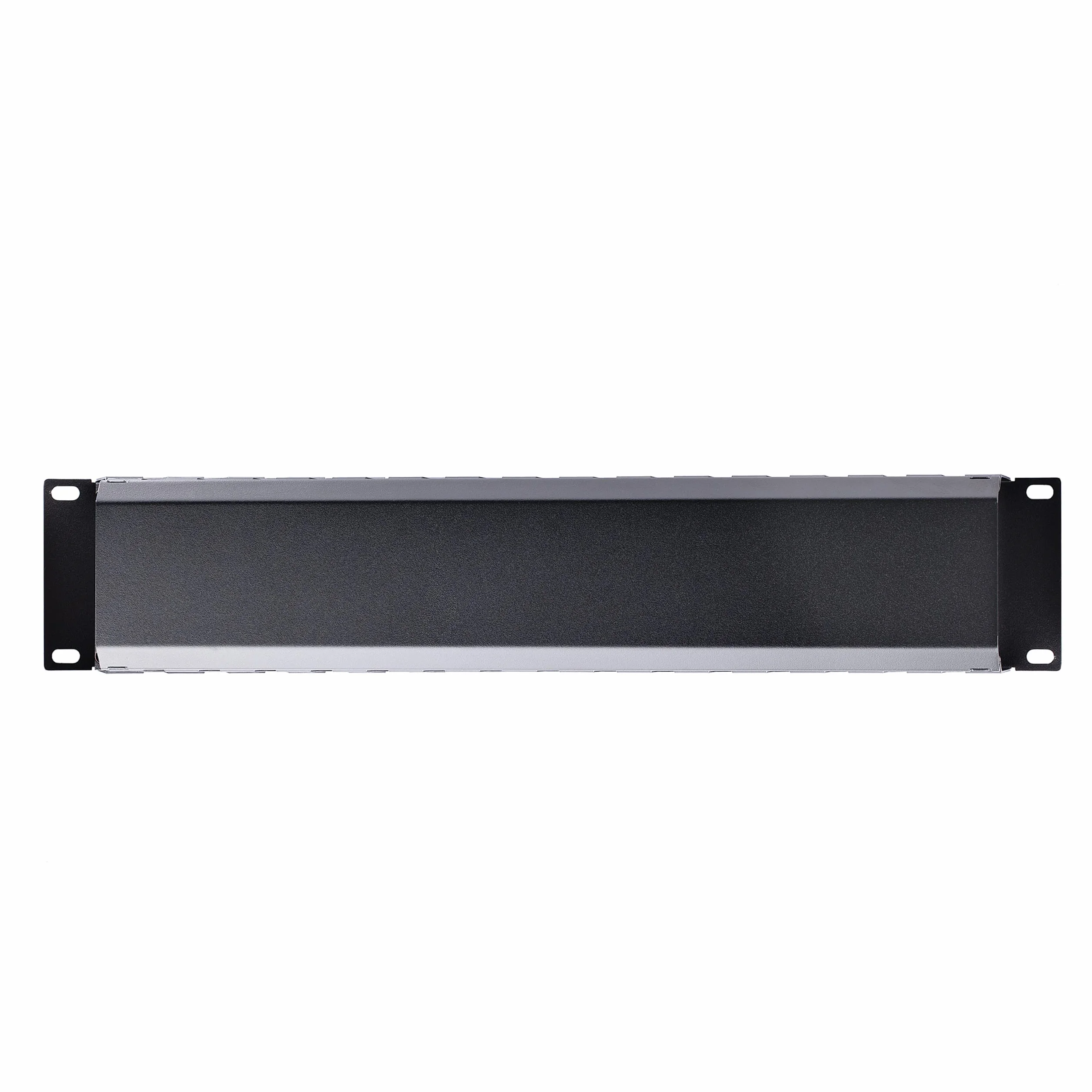 StarTech Goulotte Horizontale à Doigts 2U avec Couvercle, Rack 19po, Acier | Conduit de câbles, Trous de passage, Couvercle amovible, Câbles enroulés, Armoire, CMDUCT2U