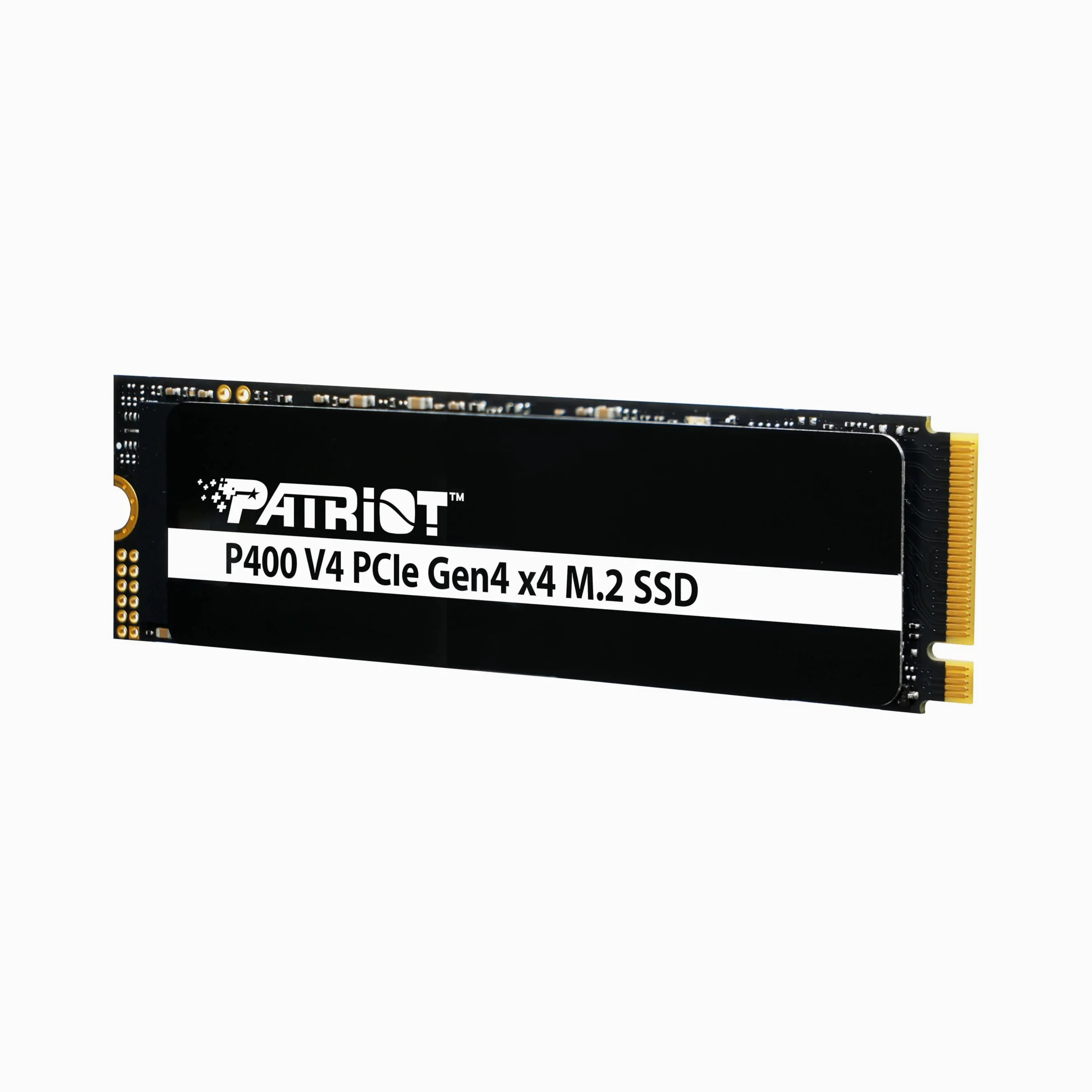 Patriot P400 V4 500GB Internal SSD - NVMe PCIe Gen 4x4 - M.2 2280 - Sequential Read: Up to 5,000MB/s and Sequential Write: Up to 3,000MB/s - PS5 Compatible - Solid State Drive - P400VP500GM28H