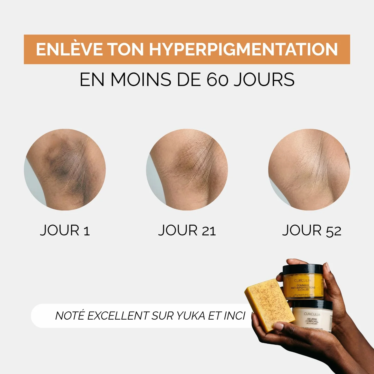 Gommage anti-imperfection au Curcuma 120g