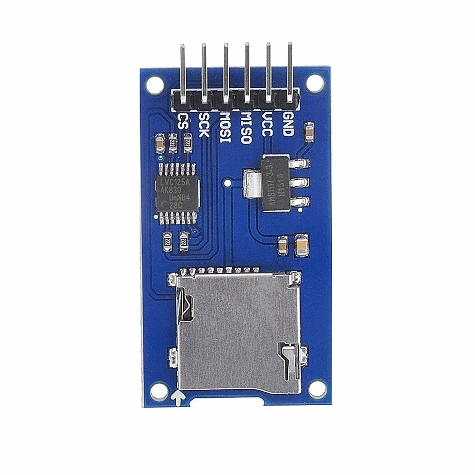 Module Micro SD Carte SPI Lecteur Mémoire SD TF pour Arduino