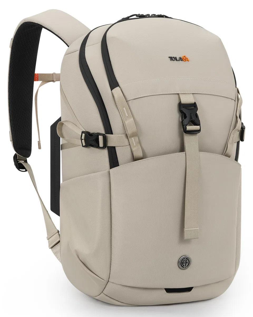 Tolaccea Sac à Dos Voyage Cabine Avion 30L Ordinateur Portable 15,6"