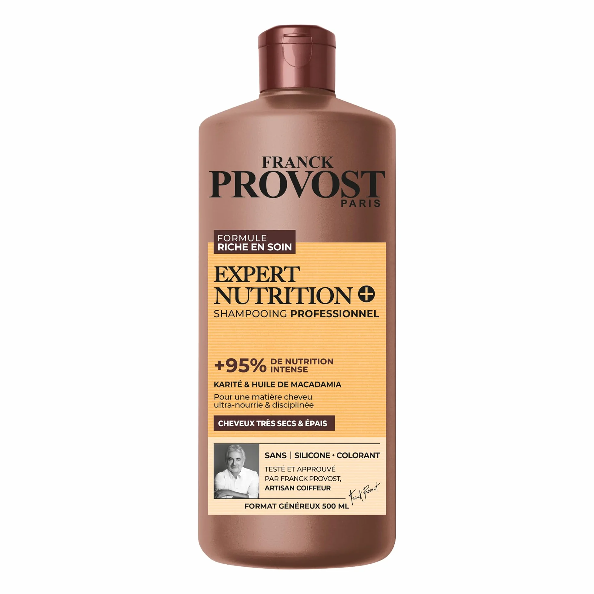 Franck Provost Shampoing Expert Nutrition+ 500ml