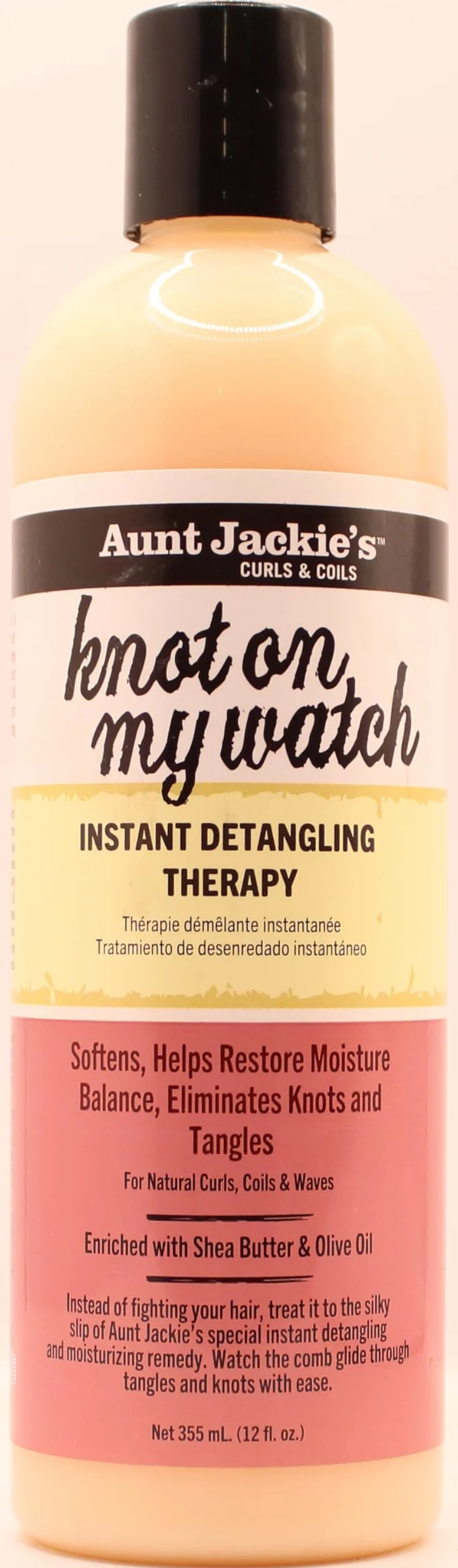 Aunt Jackie's Knot On My Watch Instant Detangling Therapy 360 ml lot de 2