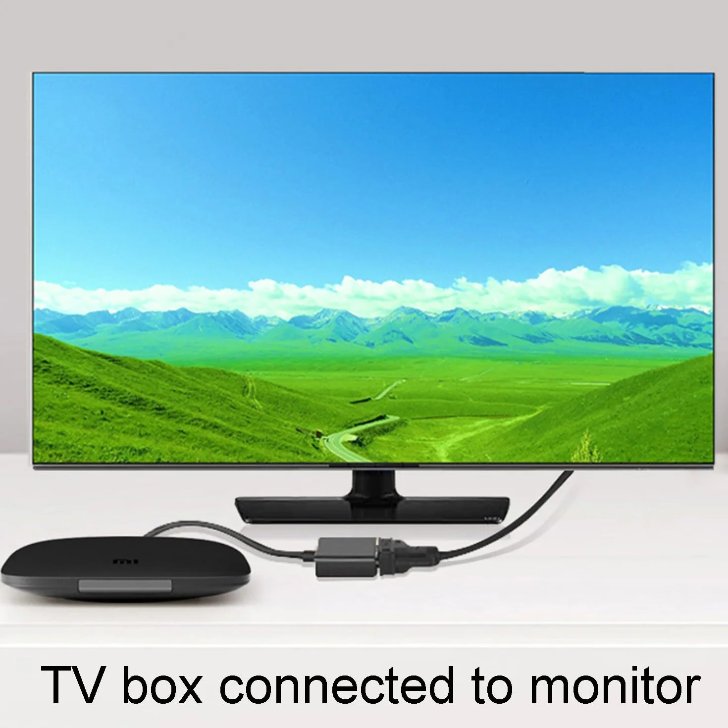 Adaptateur HDMI vers VGA mâle vers femelle pour PC, moniteur, projecteur, HDTV