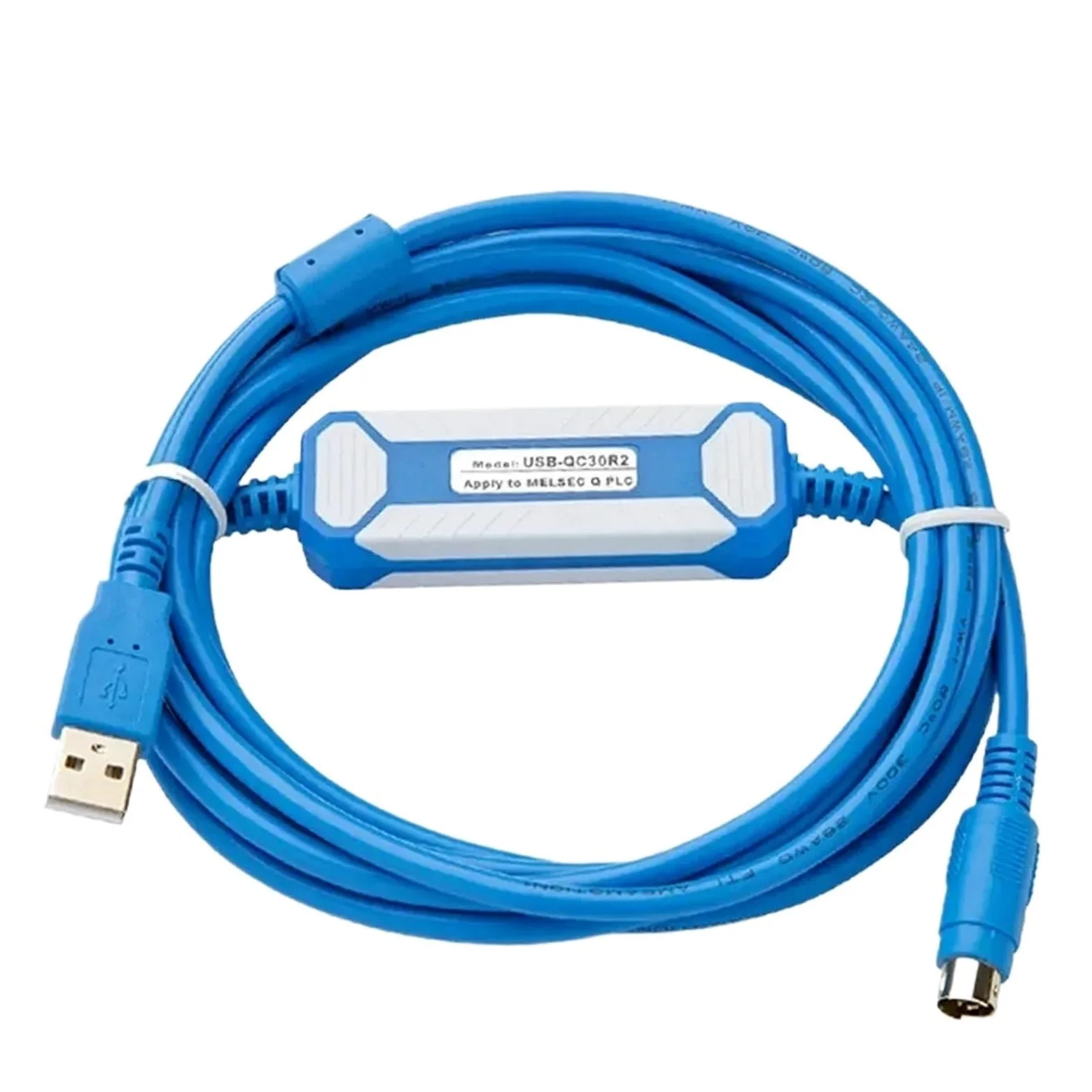 Câble de Programmation USB-QC30R2 for série Q, câble de données de téléchargement USB/RS232 Compatible Windows 7/XP(FTDI Type)