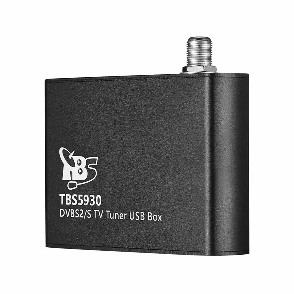Tuner TV USB TBS5930 DVB-S2X/S2/S, Récepteur TV Satellite FTA, /Streaming 4K, Compatible Linux/