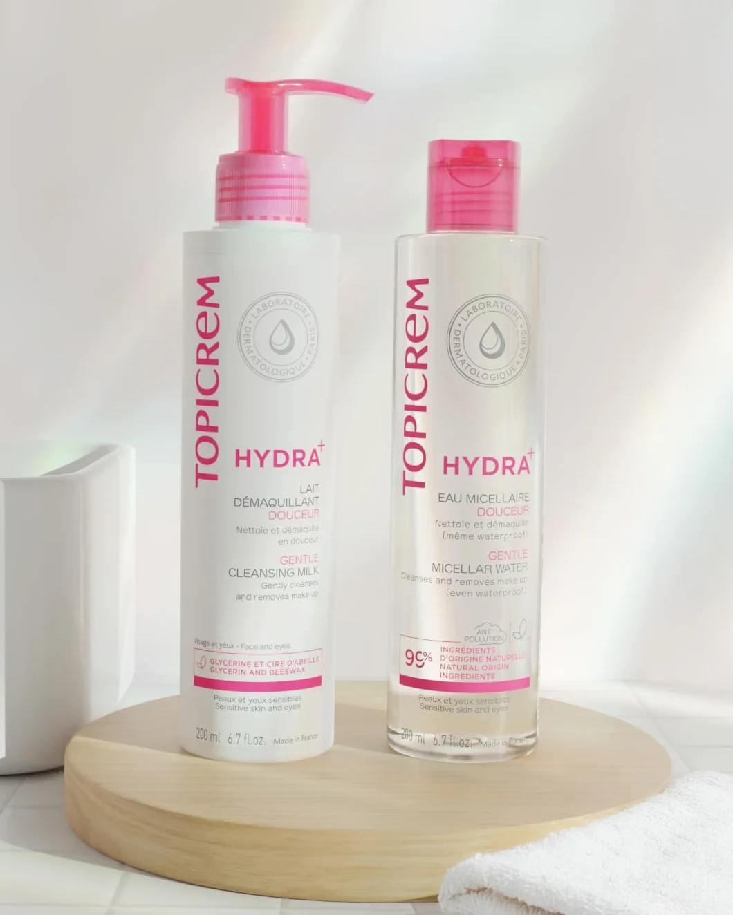 Topicrem Eau Micellaire Douceur Hydra+ 200 ml Peaux et yeux sensibles