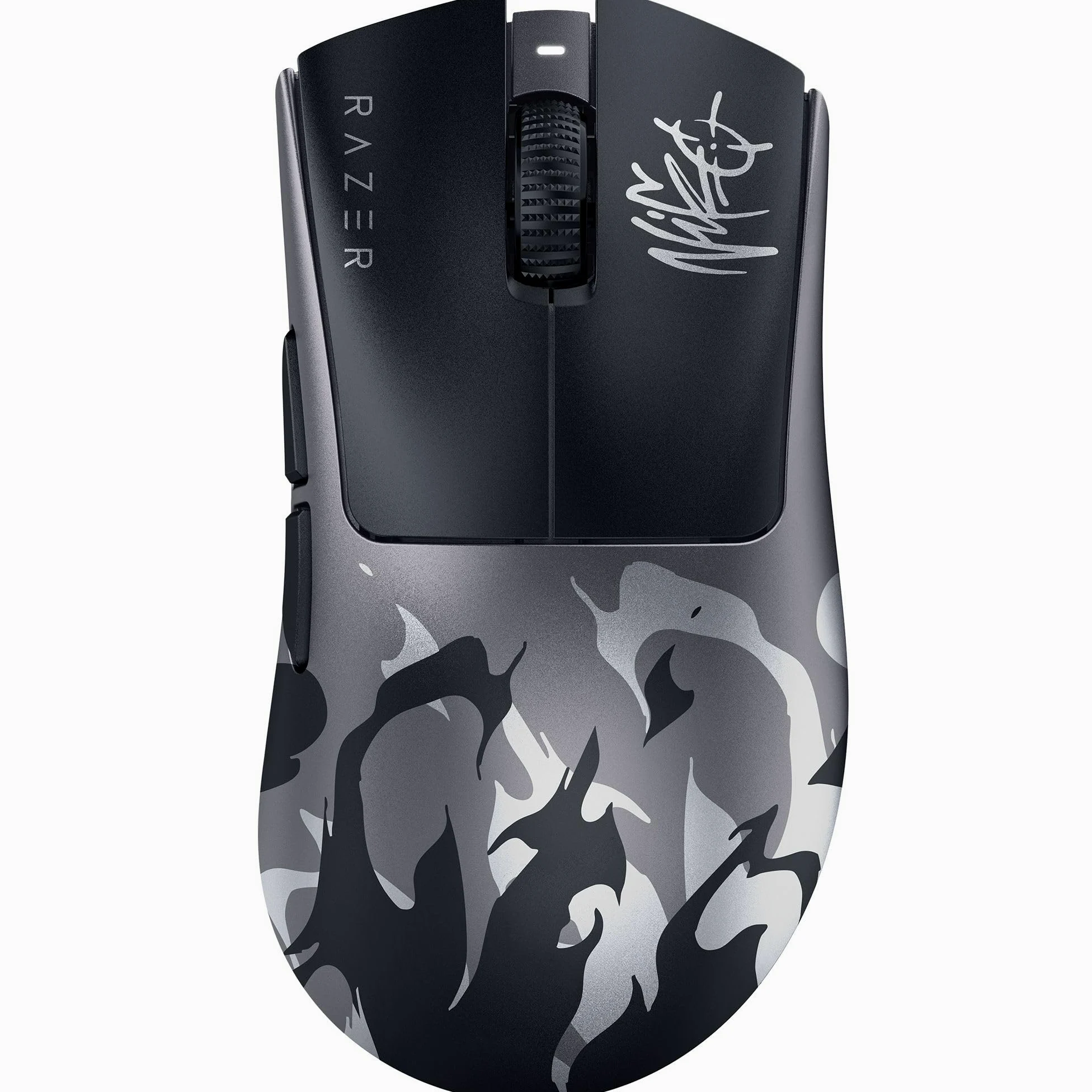 Razer DeathAdder V4 Pro NIKO Edition - Souris Esport sans Fil Ergonomique ultralégère - 57 g - 2,4 GHz Hyperspeed - Focus Pro 45K Sensor - 8K Hz Polling - Switches optiques Gen-4 - PC/Mac | NIKO