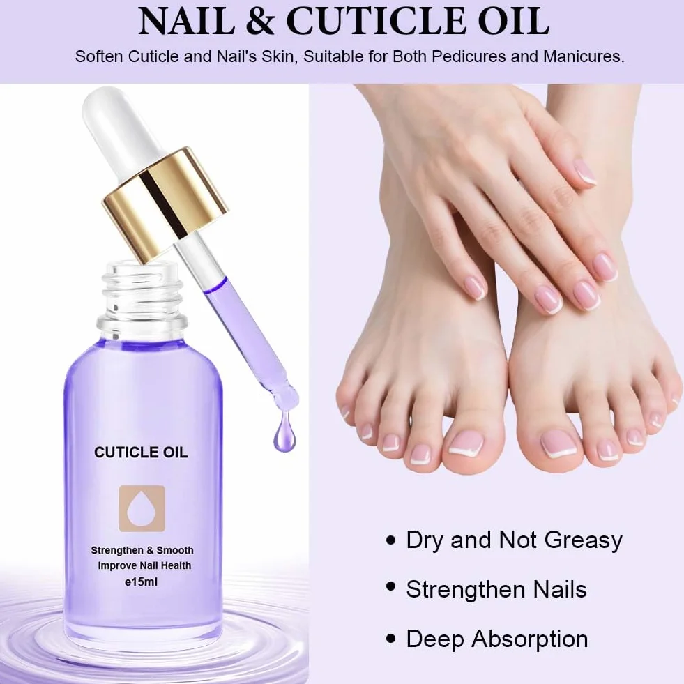 LOPHE Huile pour Cuticules et Ongles 15 ml - Soin Renforçant et Adoucissant pour Mains Douces et Ongles Brillants