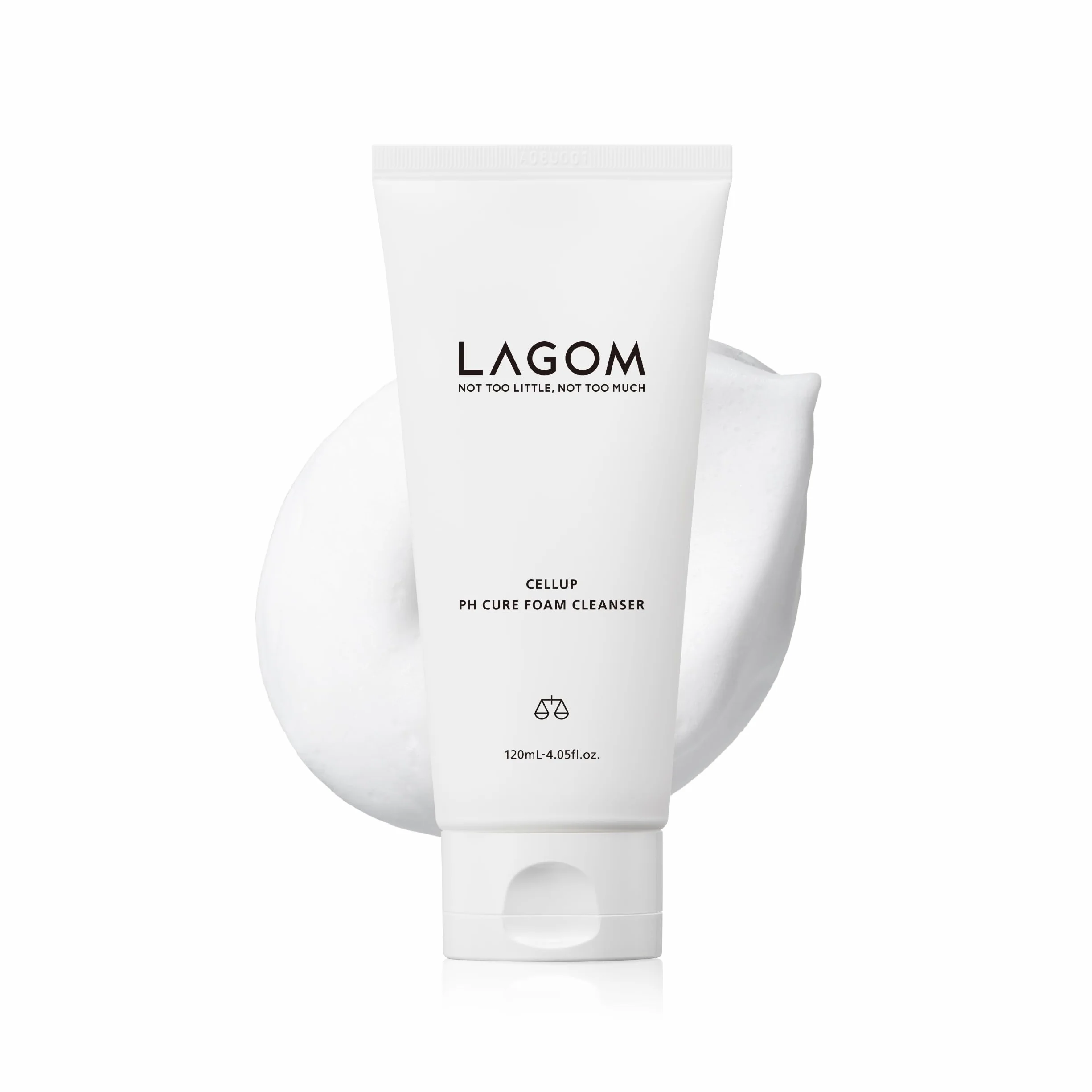Lagom Cellup PH Cure Foam Cleanser - Skin PH Balancing Foam Cleanser KBeauty