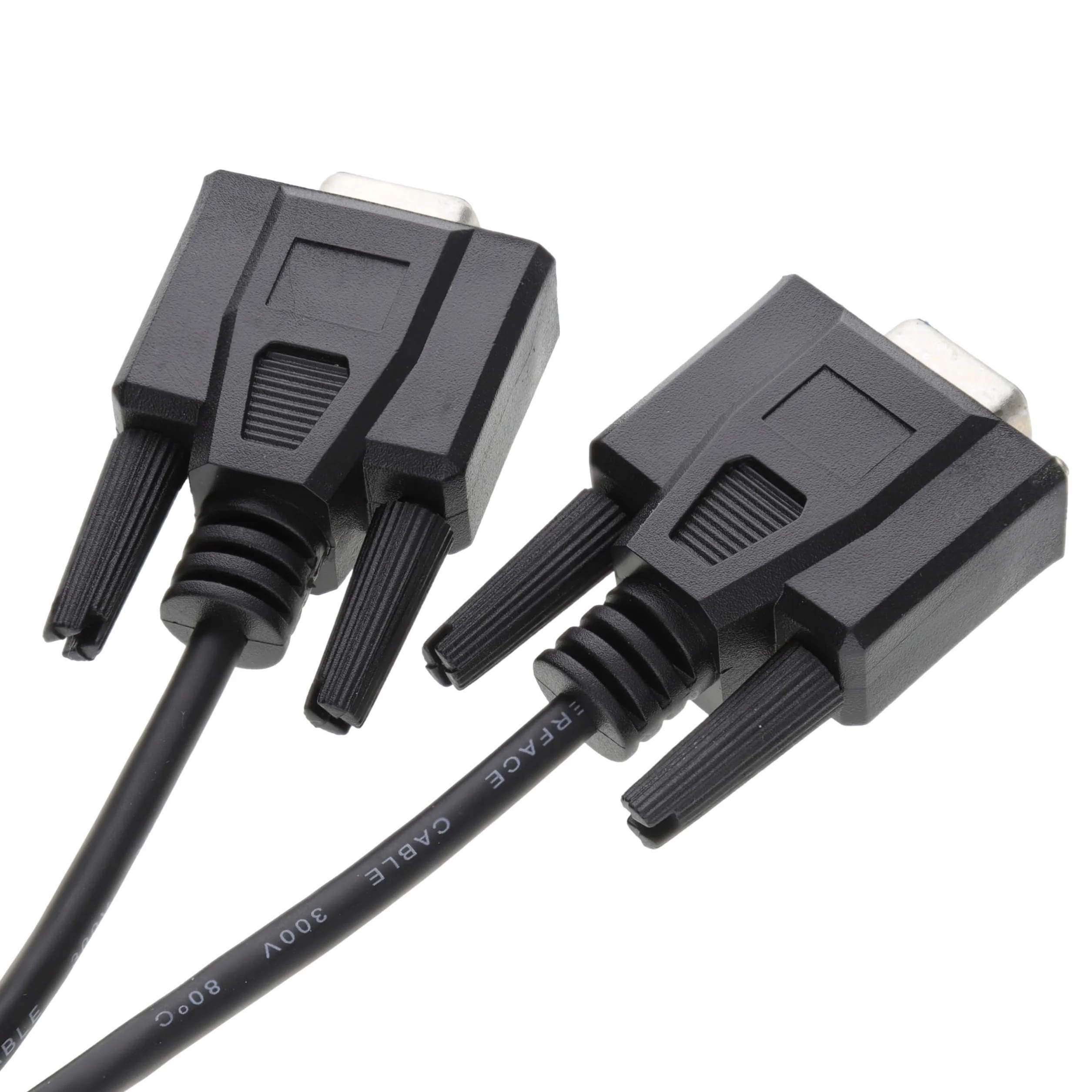 câble DB9 RS232 null Modem Haute Vitesse Blindé 1 m