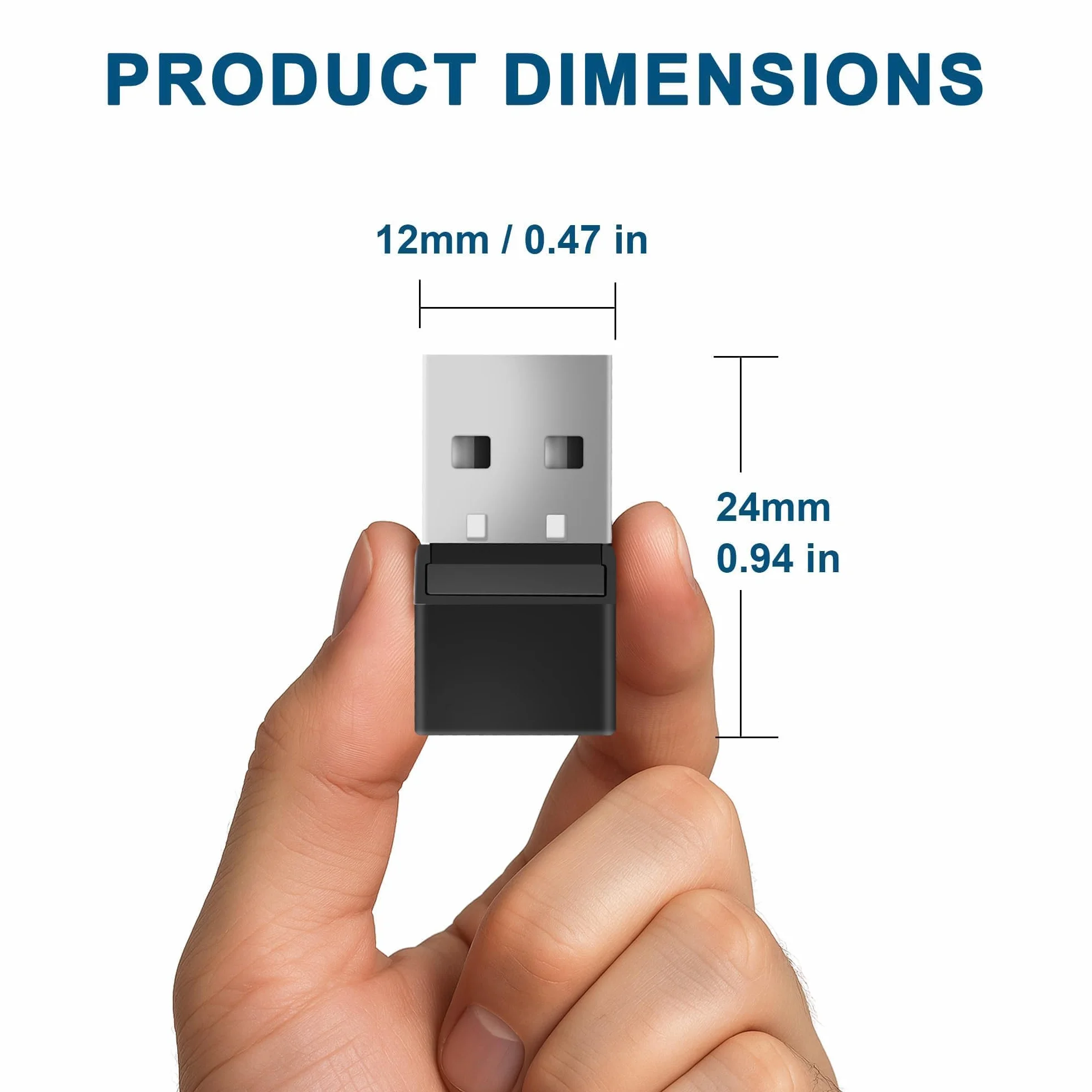 Mouse Mover Wiggler USB Type A & C Undetectable, Jiggler Anti Veille Ultra Slim, Simulateur de Mouvement Souris pour PC Mac